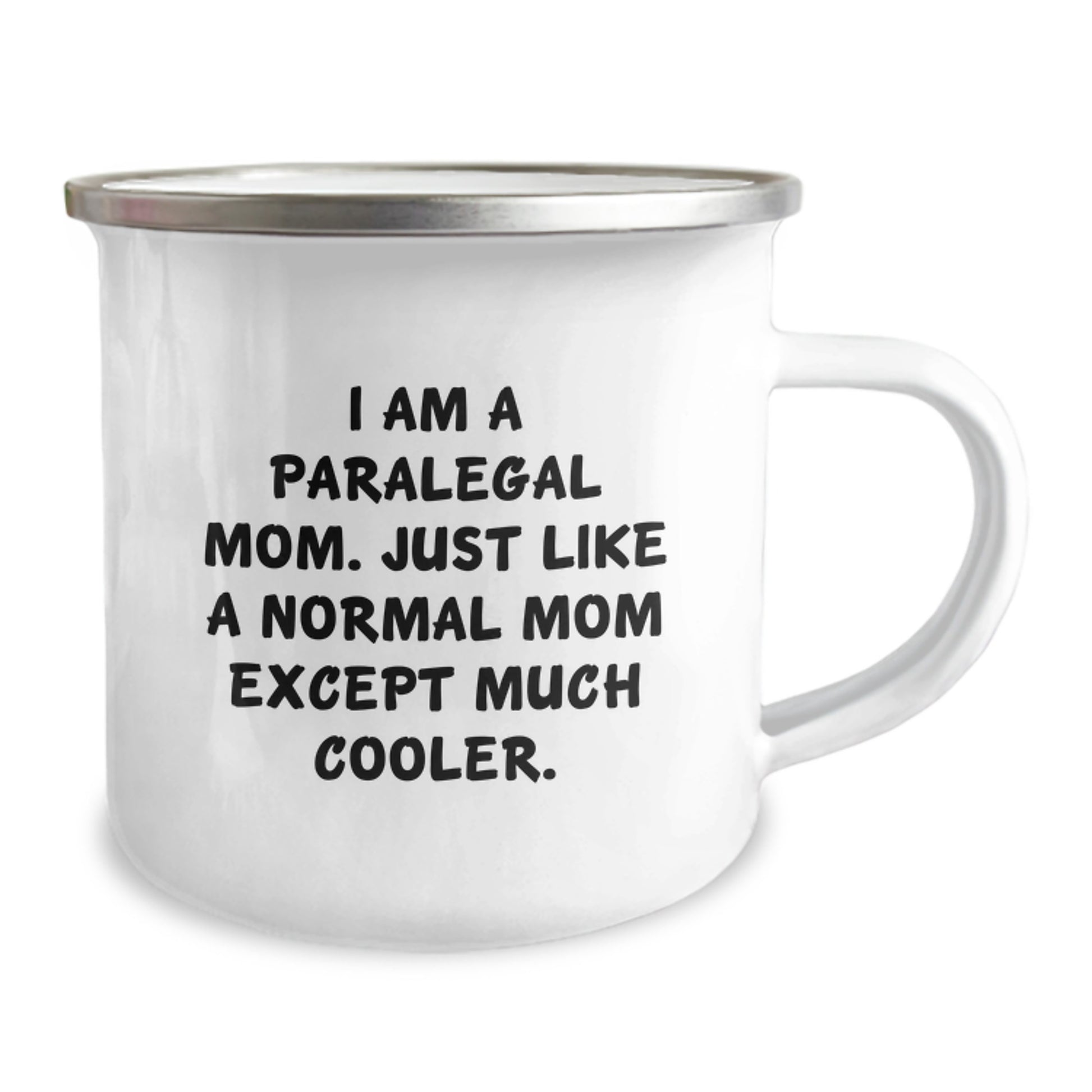 Funny Paralegal Gifts for Paralegal Moms - Camping Mug from Friends, Paralegal Christmas Unique Gifts, I Am A Paralegal Mom Mugs - Image 2