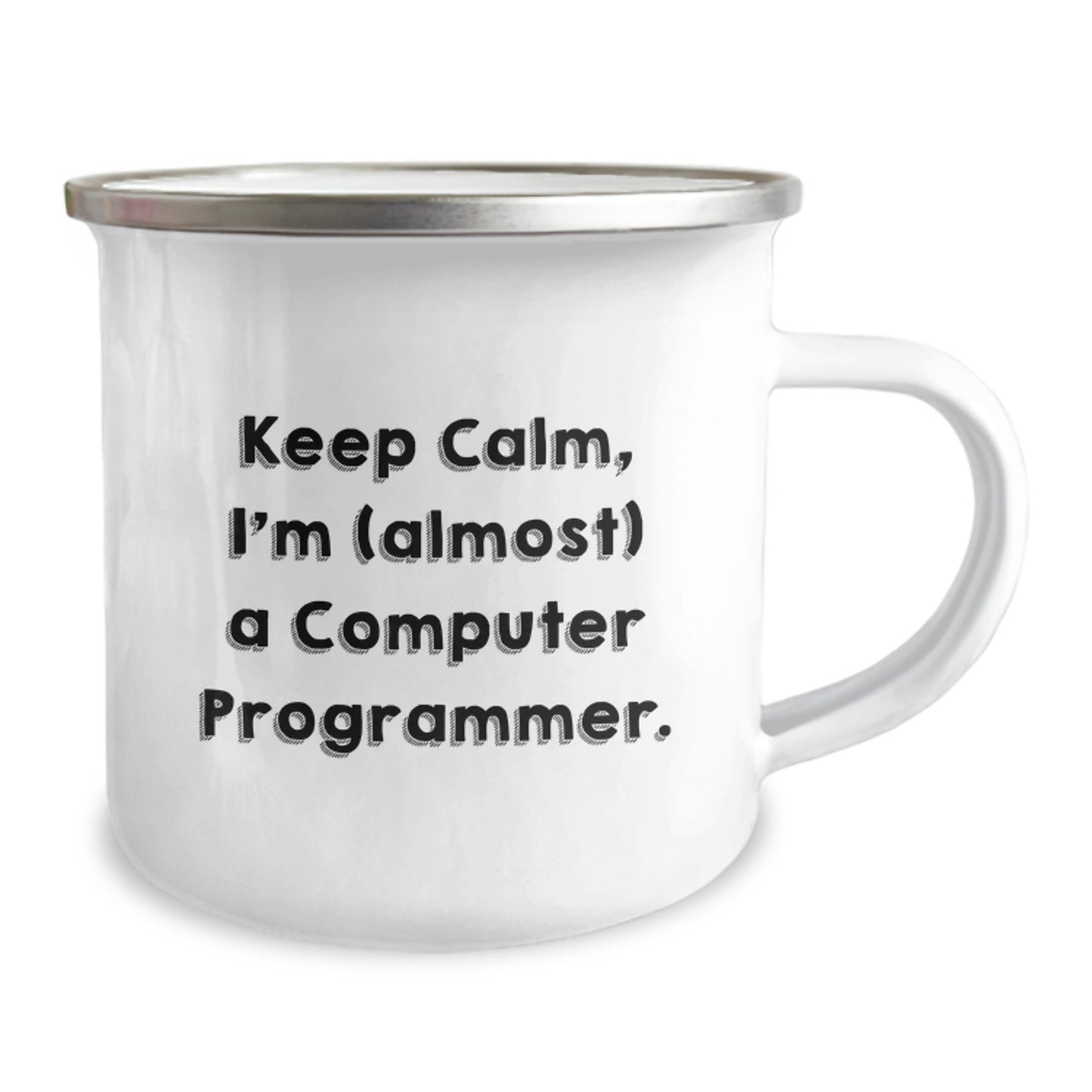 Funny Computer Programmer Christmas Unique Gifts for Men from Friends, Keep Calm Mugs, Camping Mug, Inspirational Quote, Gifts from Family, Gifts for Computer Programmer - Image 2