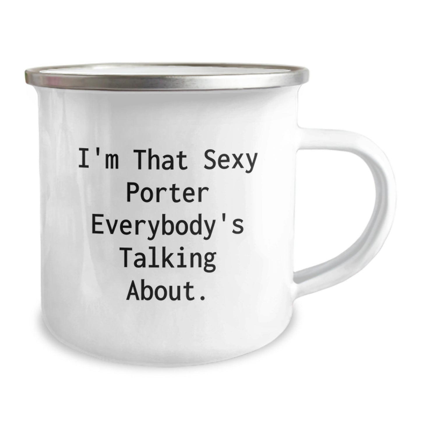 Funny Porter Gifts, Camping Mug for Porter Enthusiasts, Christmas Unique Gifts from Friends to Porter - Image 2