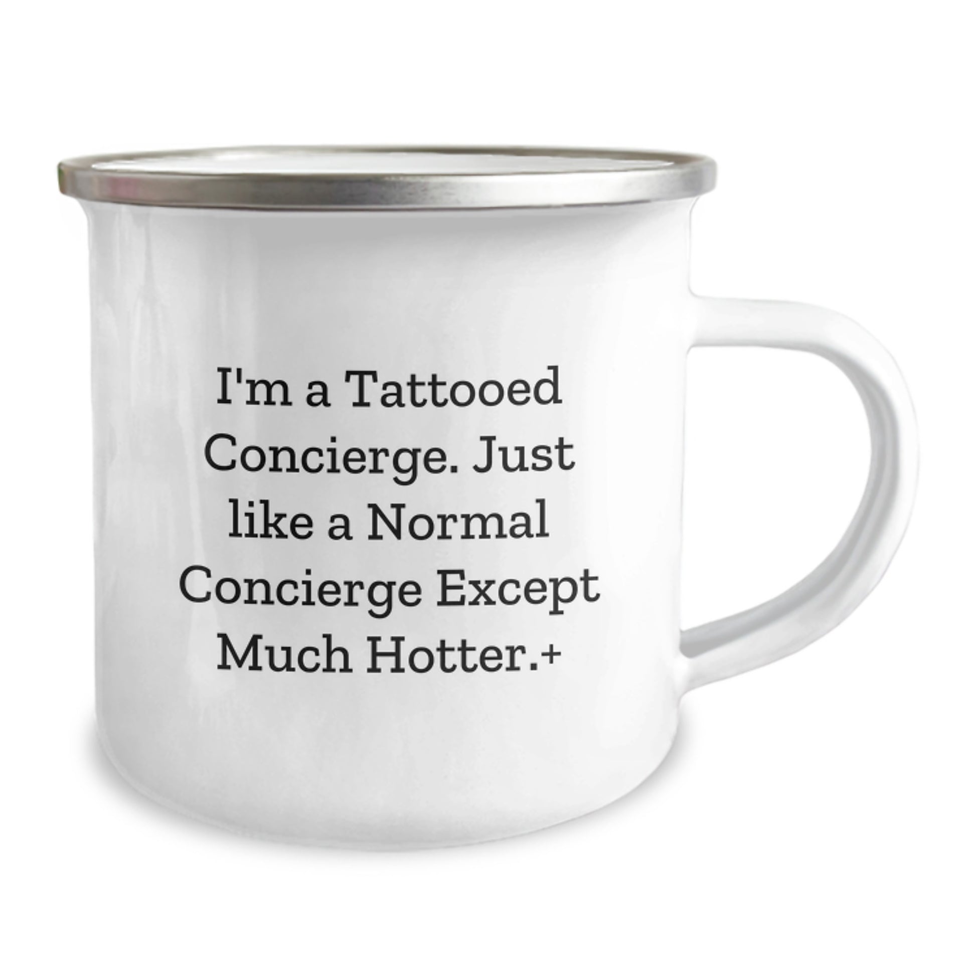 Hot Concierge Gifts for Men - Funny Camping Mug for Friends - Christmas Unique Concierge, I'm A Tattooed Concierge Gifts from Men to Concierge - Image 2