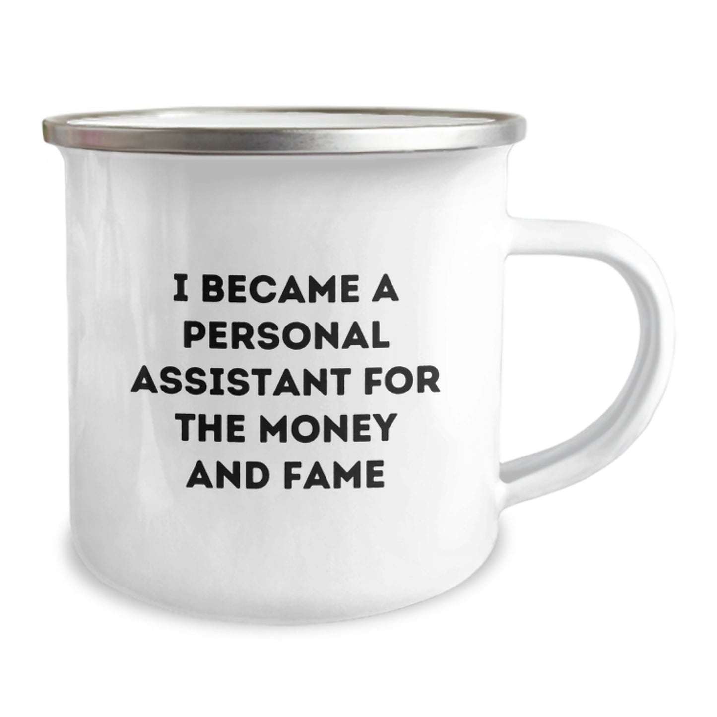 Funny Personal Assistant Gifts - Camping Mug - Christmas Unique Presents from Friends for Personal Assistants - Image 2
