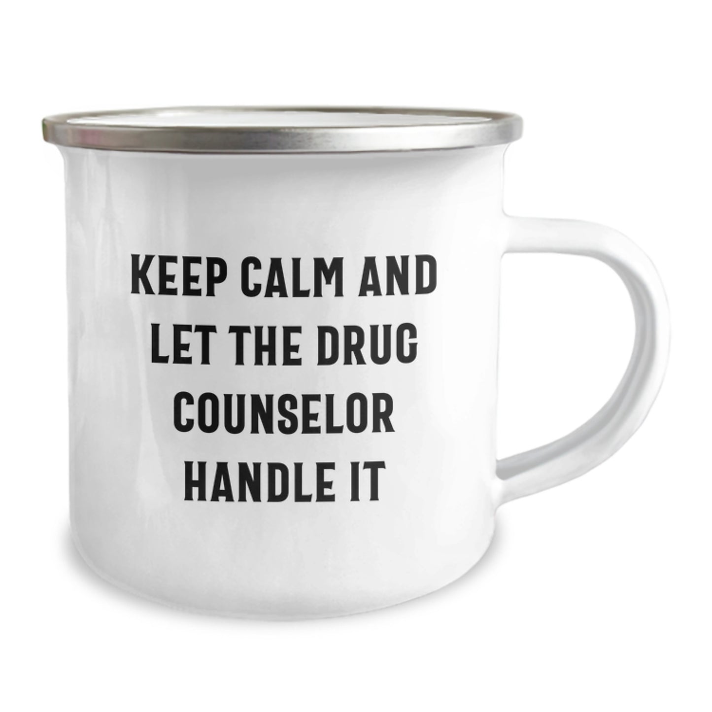 Gifts from Friends for Christmas Unique Gifts - Keep Calm And Let The Drug Counselor Handle It Funny Mugs for Men, Women, Coworkers, Family, Drug Counselor - Image 2
