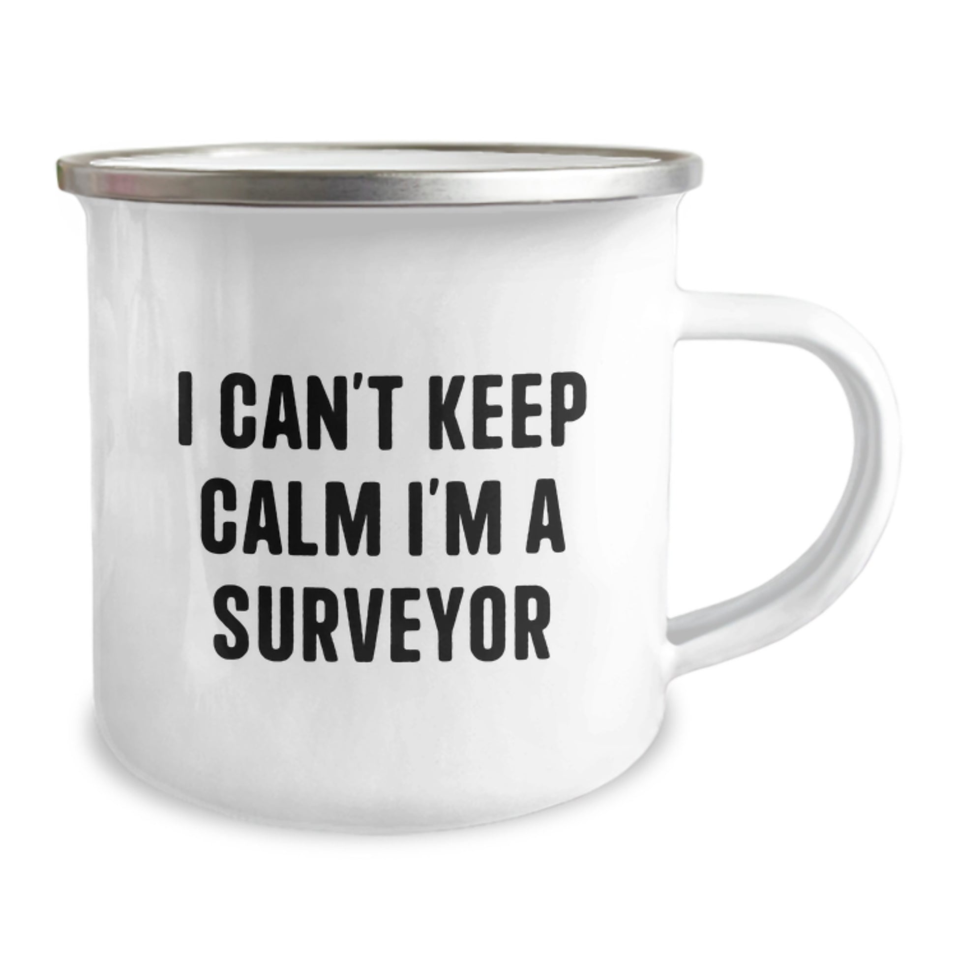 Funny Surveyor Camping Mug Gifts for Men Surveyor Enthusiasts, I Can't Keep Calm I'm A Surveyor Unique Christmas Unique Gifts for Surveyor Friends from Family - Image 2