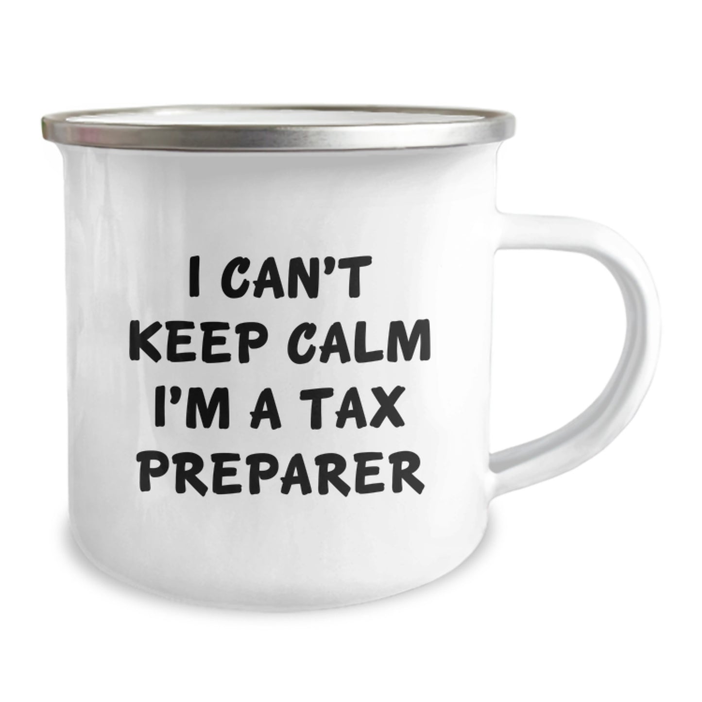 Funny Tax Preparer Gifts, I'm A Tax Preparer Camping Mug, Unique Christmas Unique Gifts from Friends for Tax Preparer Enthusiasts - Image 2