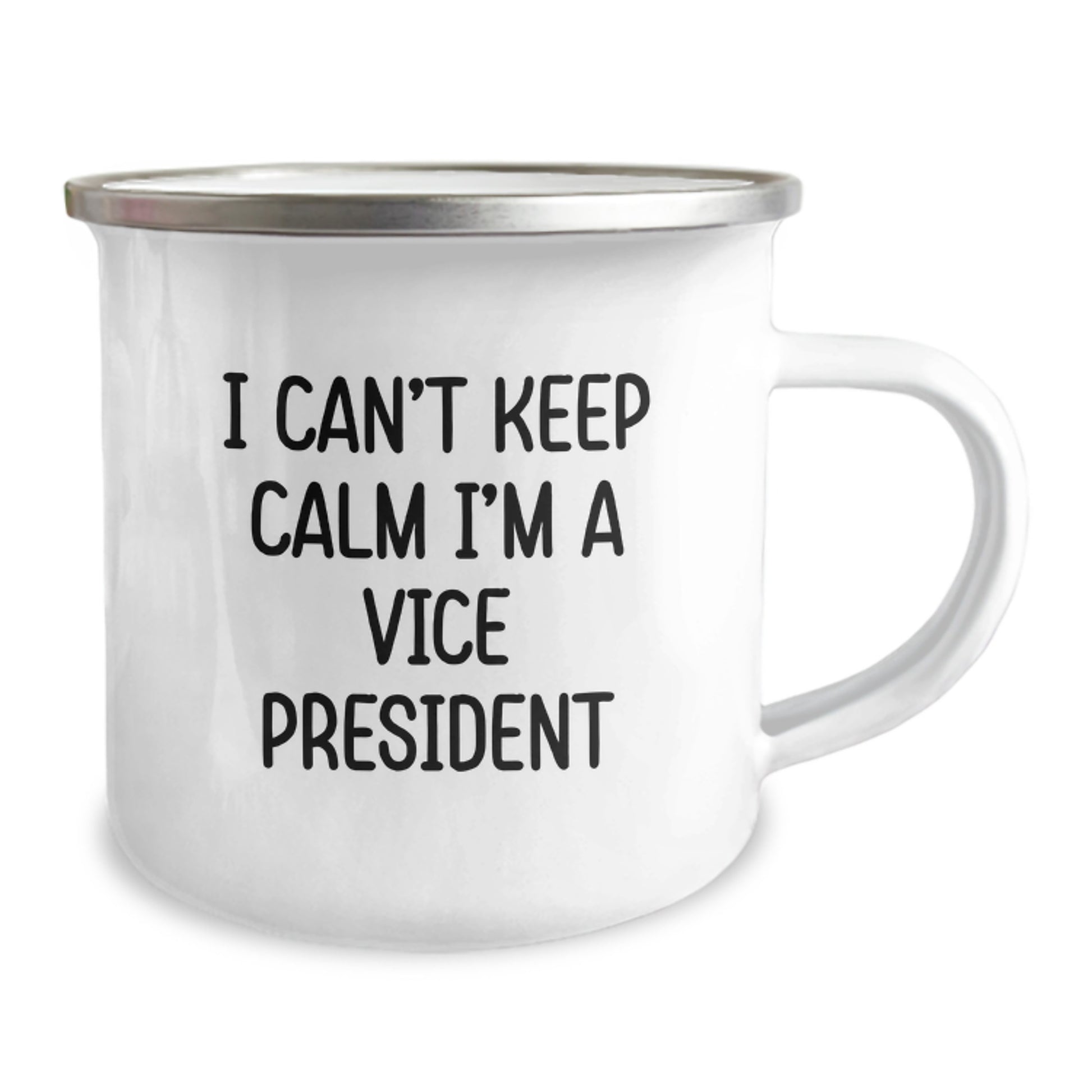 Funny Vice President Camping Mugs Gifts from Friends for Graduation, I Can't Keep Calm I'm A Vice President, Unique Vice President Office Supplies - Image 2