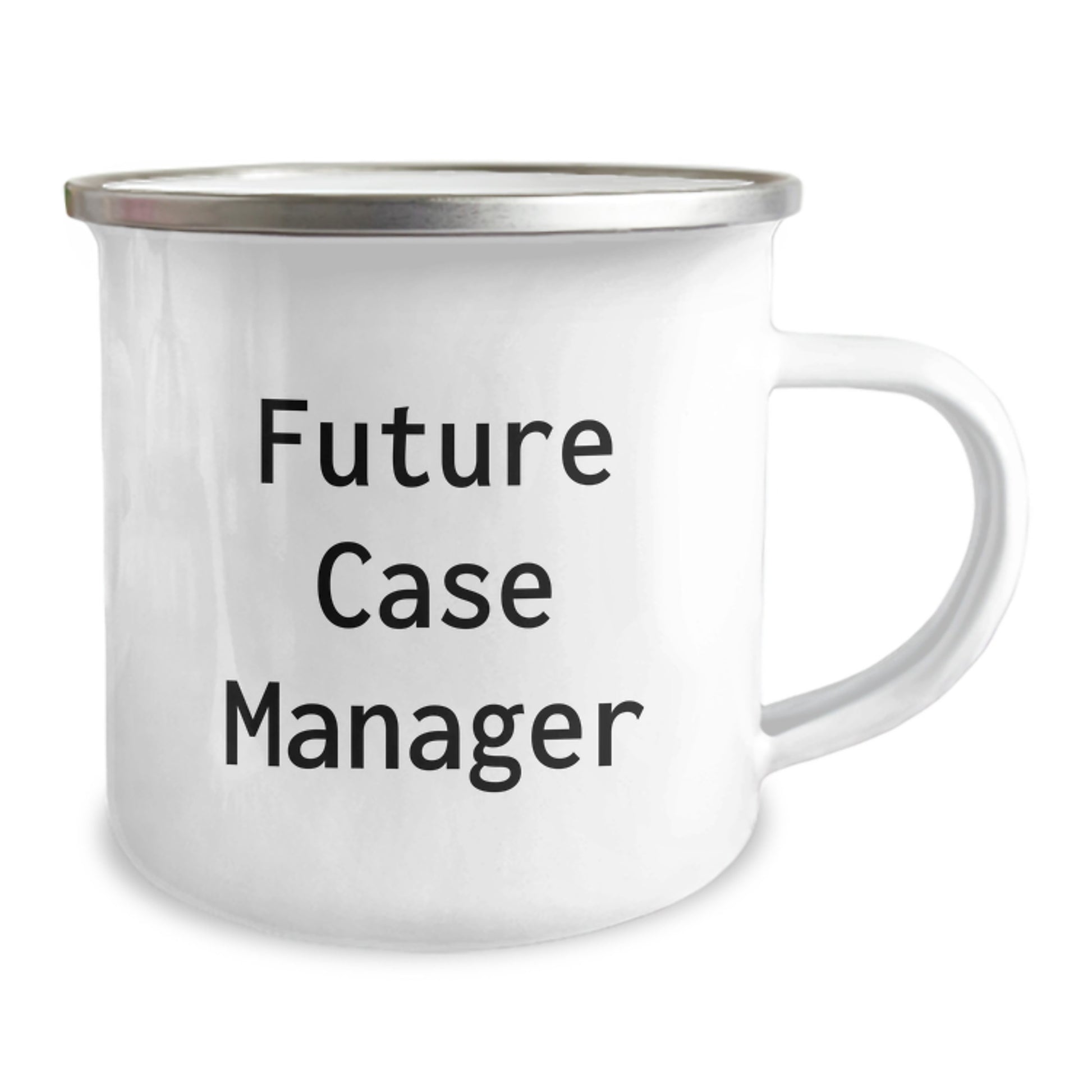 Funny Case Manager Gifts from Friends for Men - Camping Mug with Inspirational Quote - Image 2