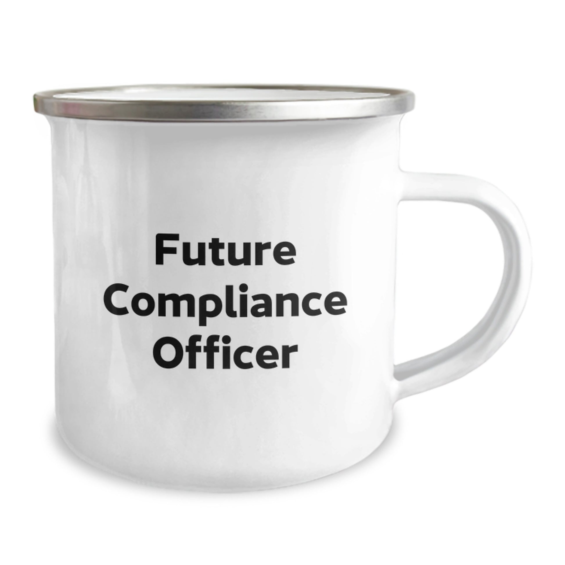 Funny Compliance Officer Gifts from Friends for Future Compliance Officer Graduation Camping Mug - 'You're One Step Closer to Being a Compliance Officer' - Image 2