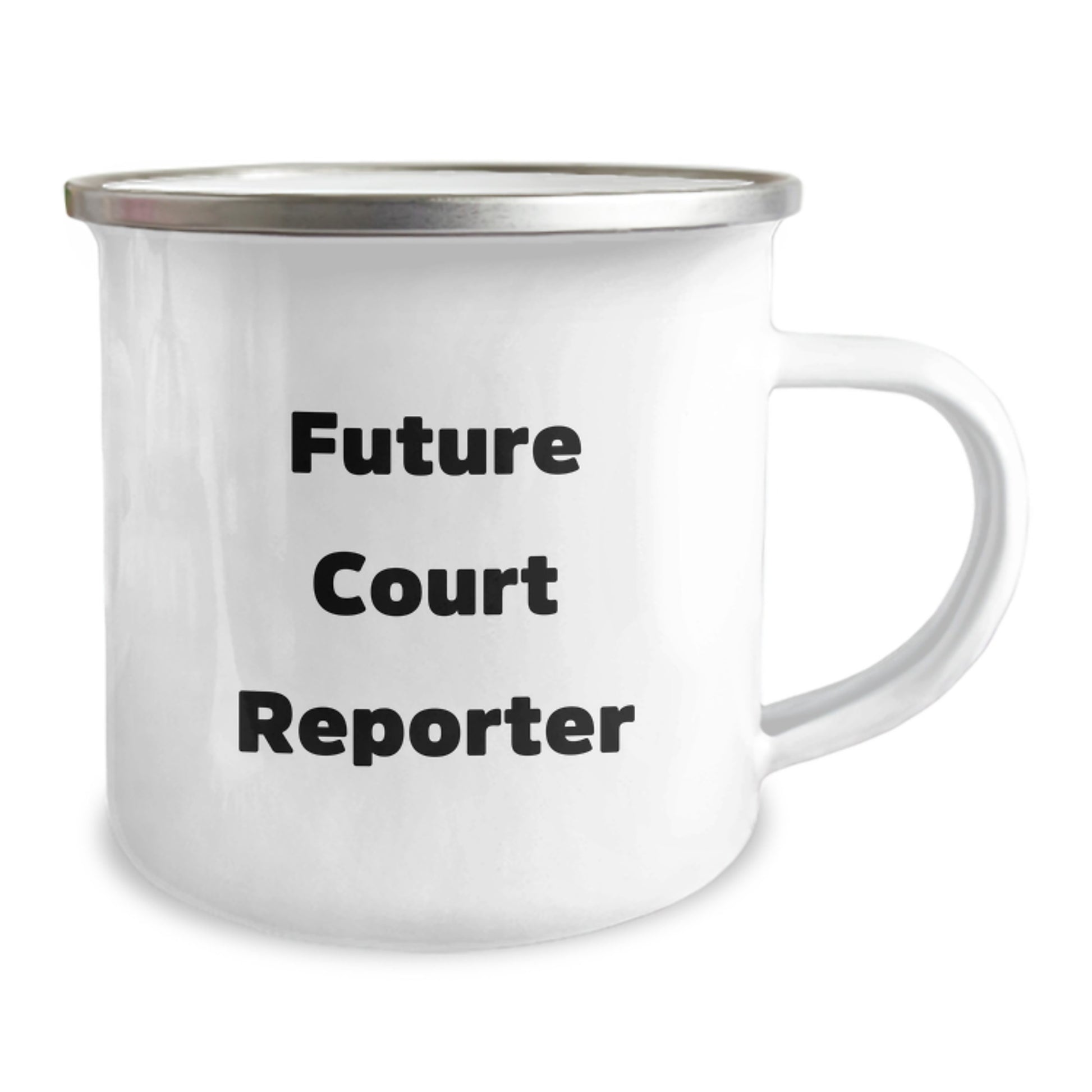 Funny Future Court Reporter Gifts from Friends, Camping Mug for Court Reporters on Christmas, Inspirational Quote - Image 2