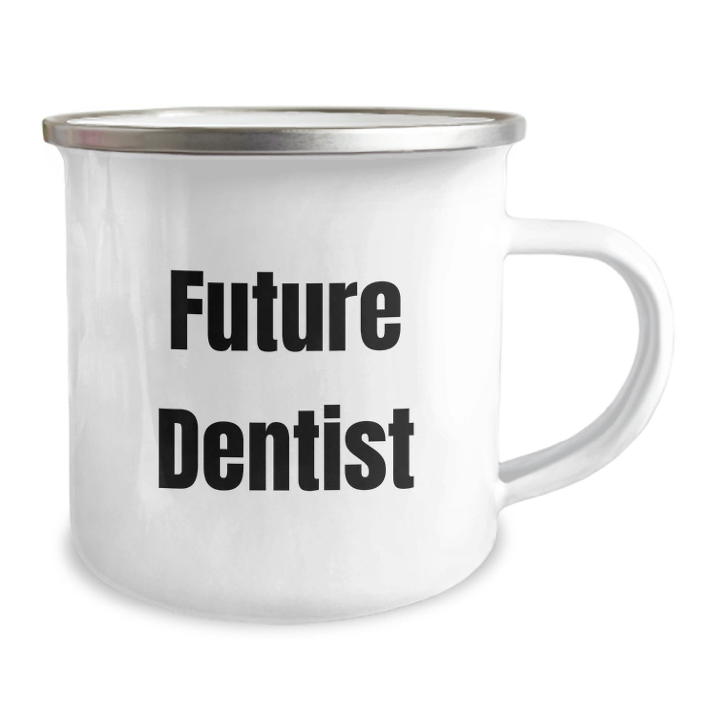 Funny Future Dentist Gifts from Family Graduation Celebration Camping Mug, 'You're the Tooth About to Make a Difference!' - Image 2