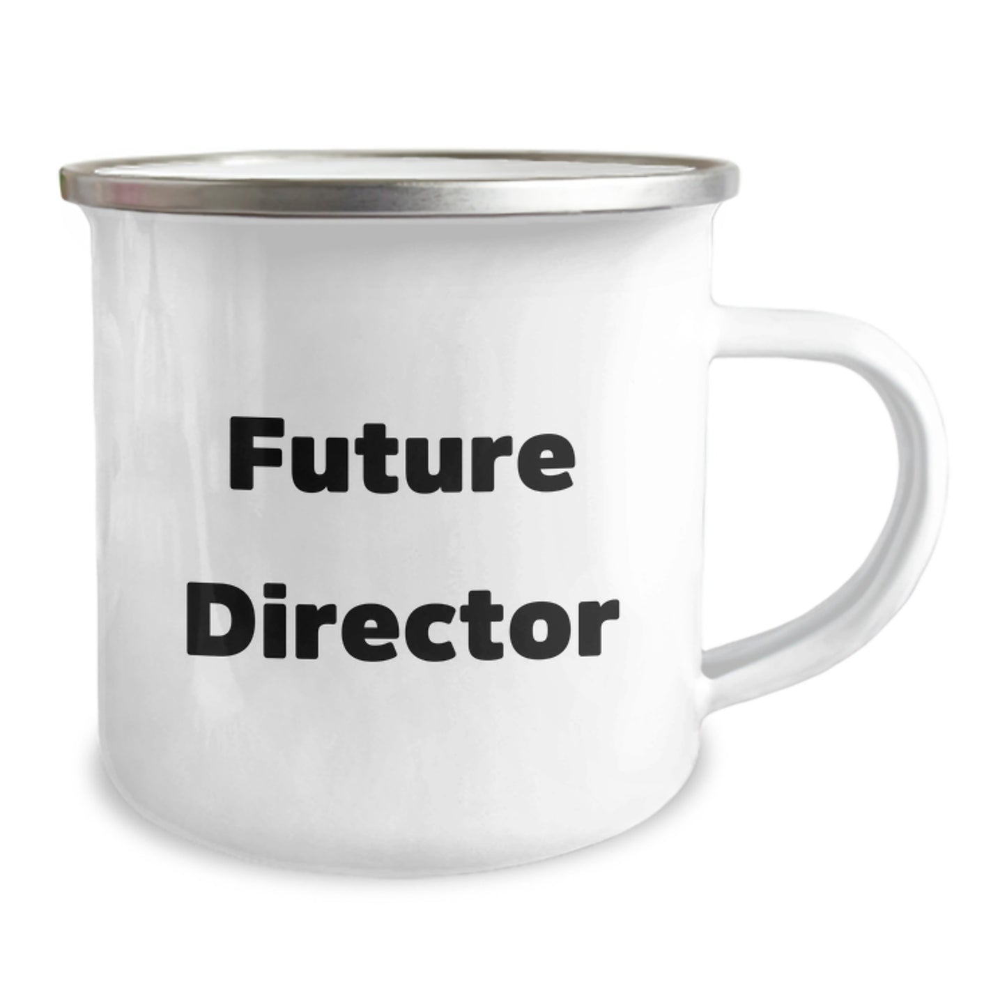 Funny Future Director Gifts from Friends - Camping Mug for Director, Director Gifts for Christmas Unique Presents, Director Enthusiast Gifts - Image 2