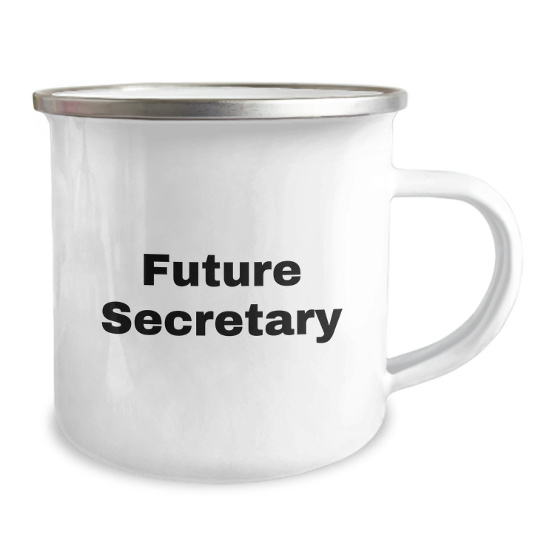 Funny Secretary Gifts from Mom, Inspirational Quote for Future Secretary on Camping Mug, Graduation Unique Gifts - Image 2