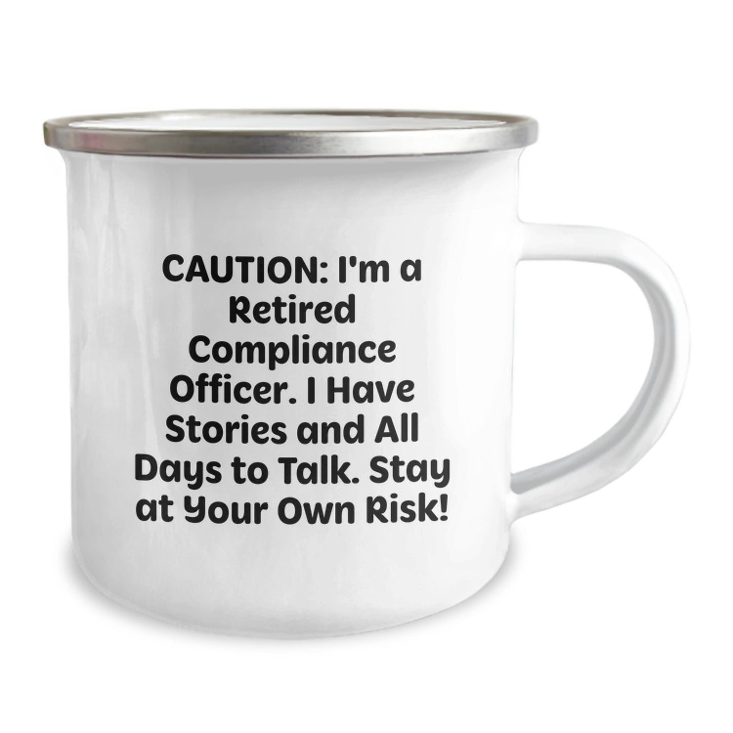 Funny Compliance Officer Camping Mug Gifts from Friends - Unique Christmas Unique Gifts for Men - Image 2