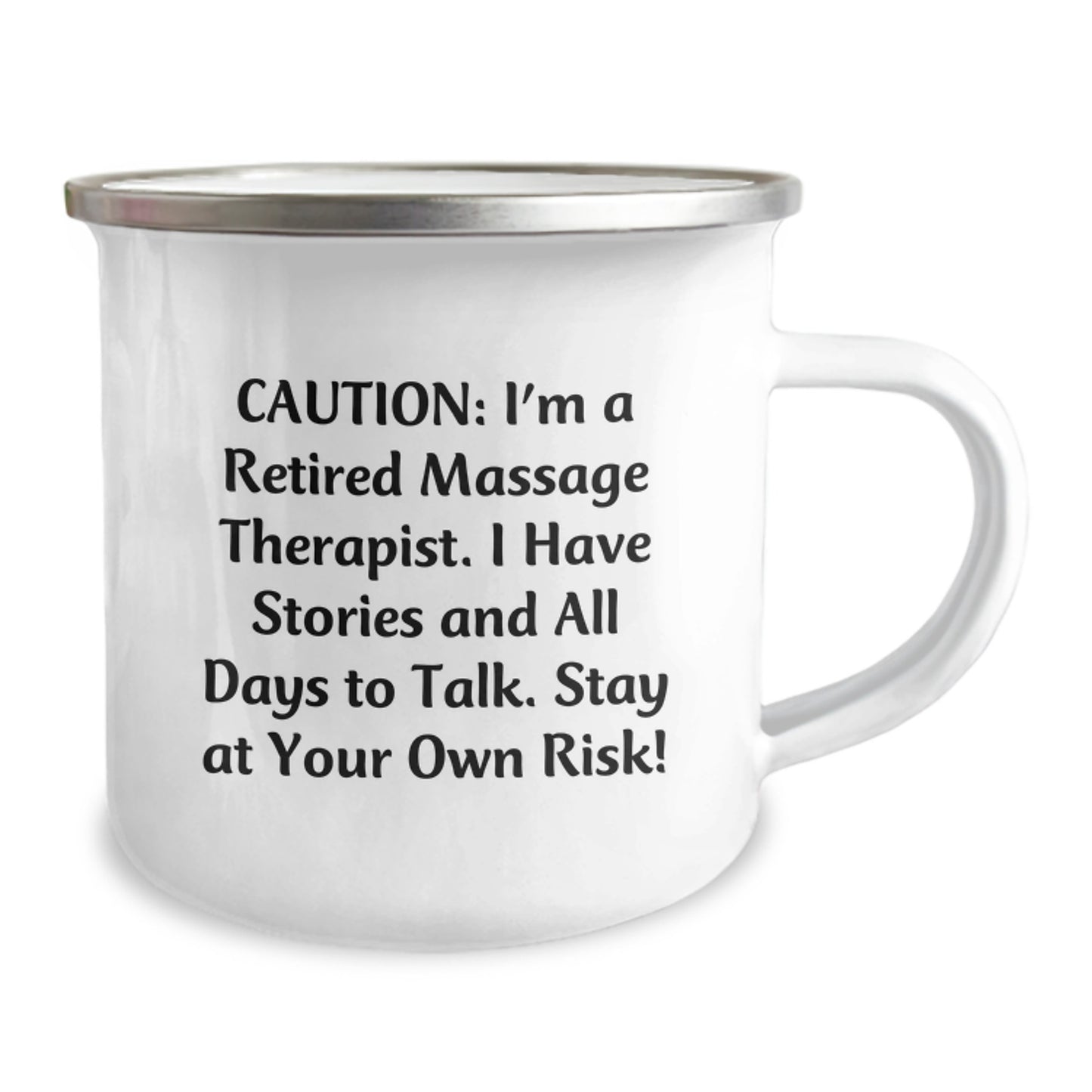 Funny Massage Therapist Gifts from Men, Women, Friends, Coworkers - Stay At Your Own Risk! Christmas Unique Mugs for Massage Therapist, Camping Lovers - Image 2