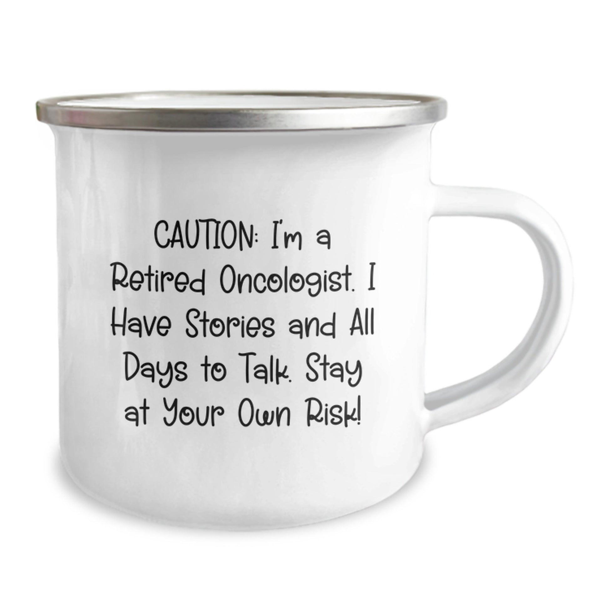Oncologist Camping Mug Gifts for Oncologist Friends - Funny Quote - Camping Mug by Friends from Family - Image 2