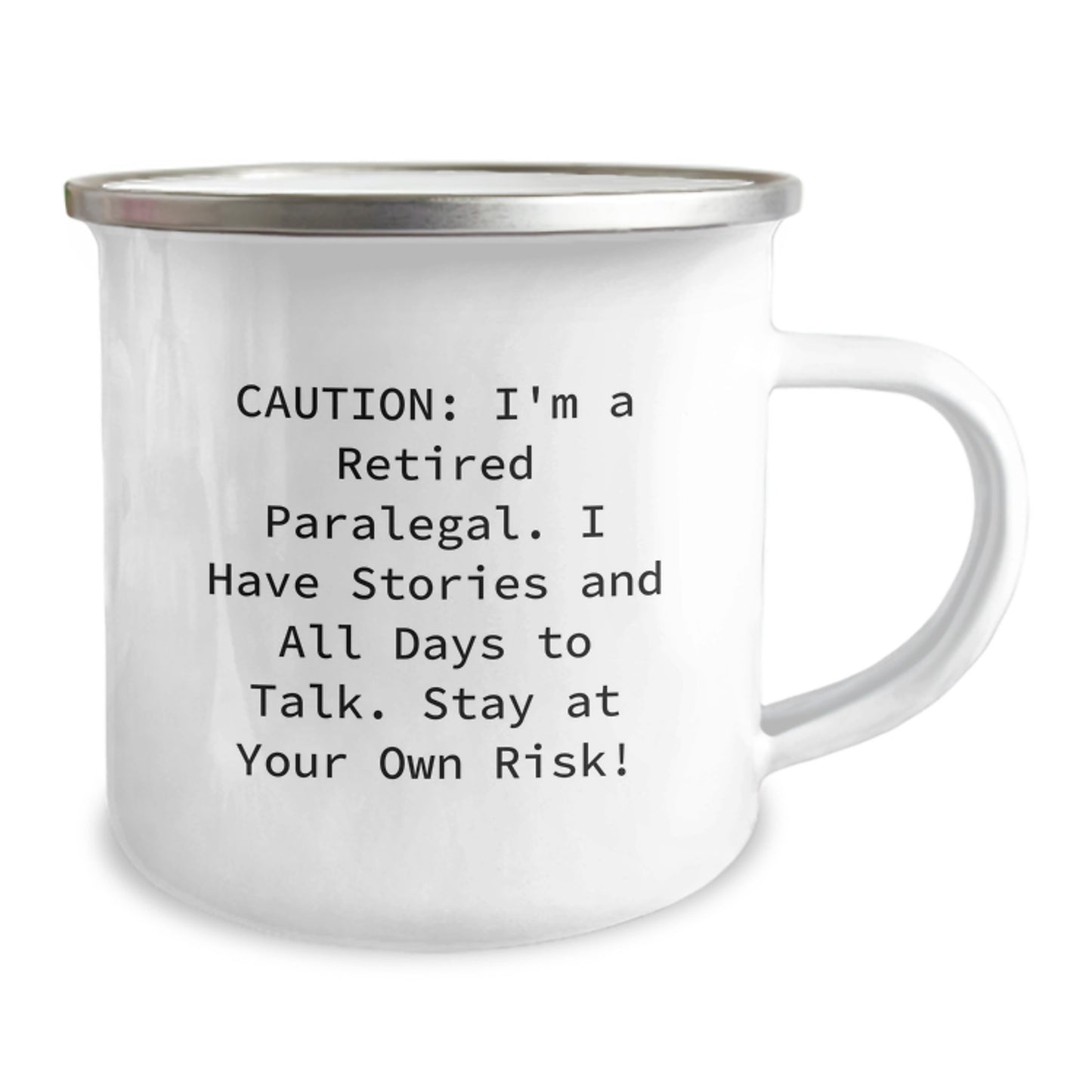 Christmas Unique Gifts from Friends for Paralegal Coworkers - Funny Retired Paralegal Mug, Paralegal Camping Mug, Unique Paralegal Gift - Image 2