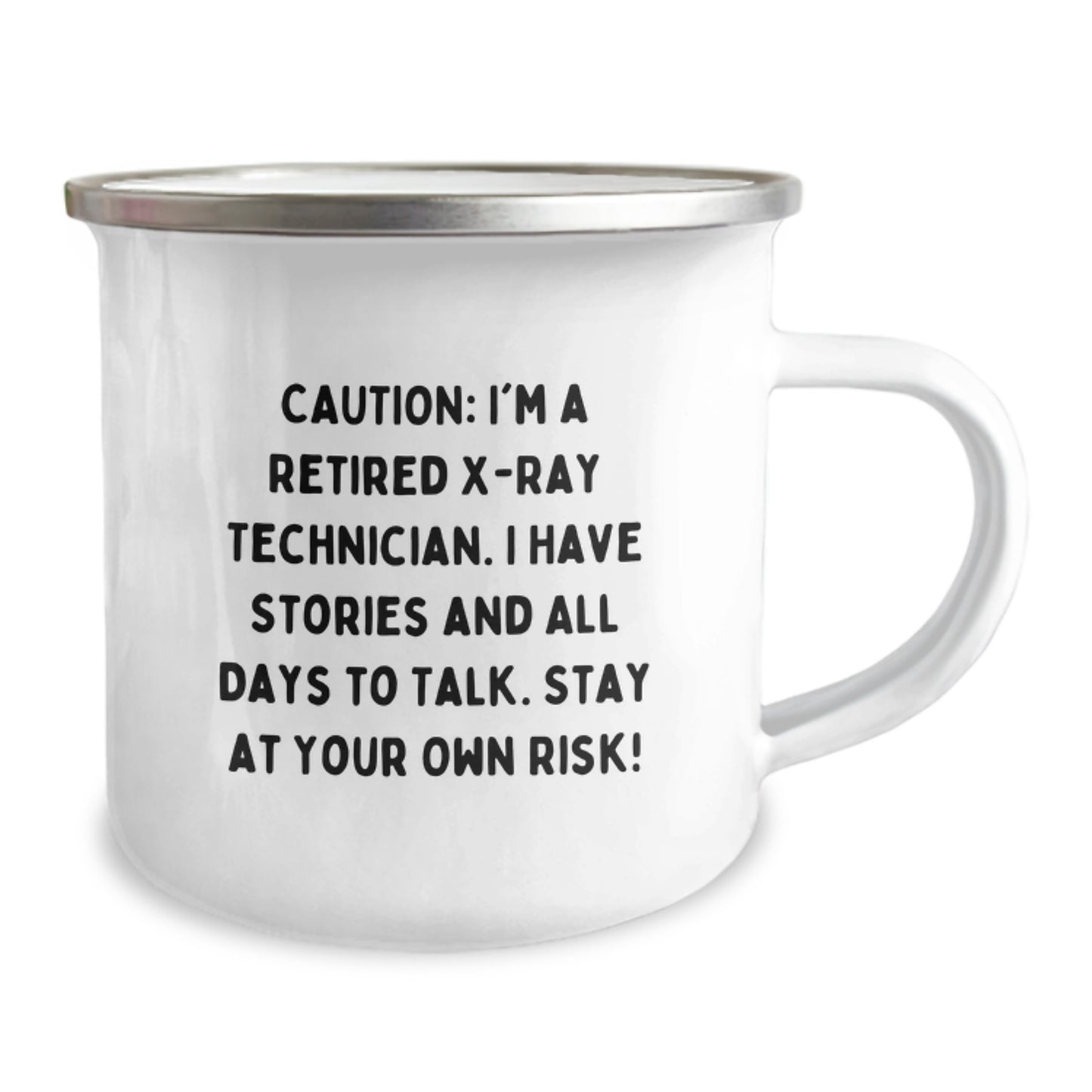 Funny X-Ray Technician Gifts for Men from Family - Camping Mug for Christmas Unique Presents - Image 2