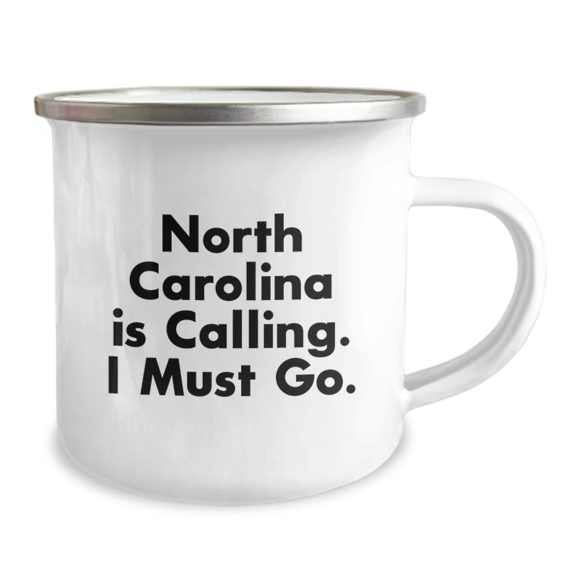 North Carolina Calling Gifts from Friends for North Carolina Graduates, Funny Camping Mug - Image 2