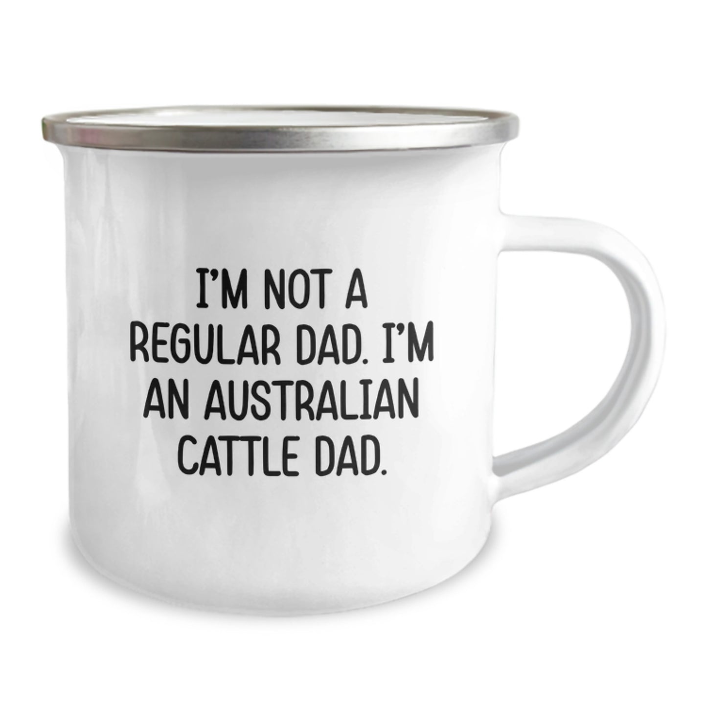Australian Cattle Dad Coffee Mug, Funny Birthday Unique Gift for Australian Cattle Dog Enthusiasts, Gifts from Men to Women, Family and Friends - I'm Not A Regular Dad. I'm An Australian Cattle Dad. - Image 2