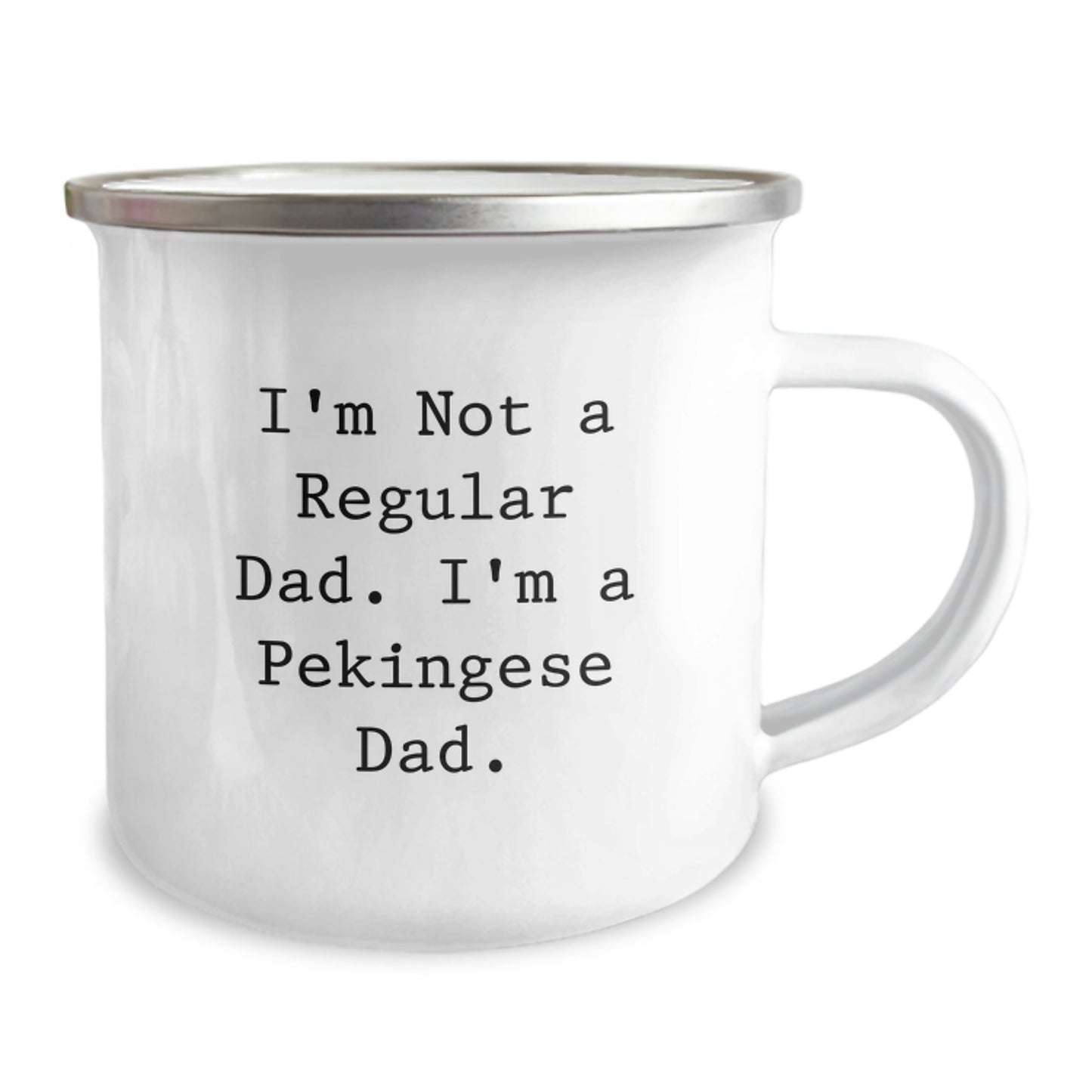 Funny Pekingese Dog Camping Mug Gifts for Dad from Men, Christmas Unique - Image 2