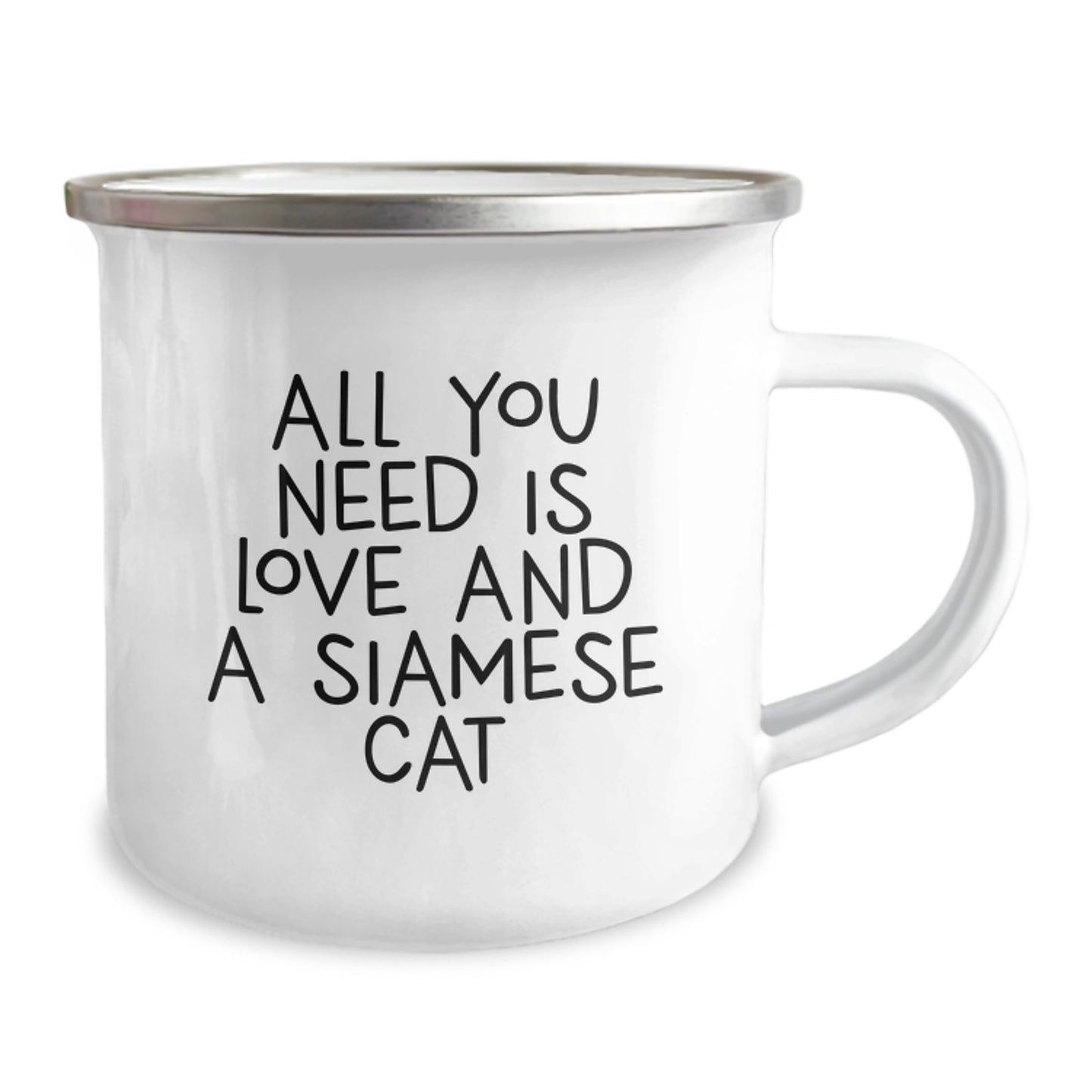 Funny Siamese Cat Lover Gifts for Friends from Men, Christmas Unique Mug for Women, Camping Coffee Mug with Inspirational Quote - Image 2