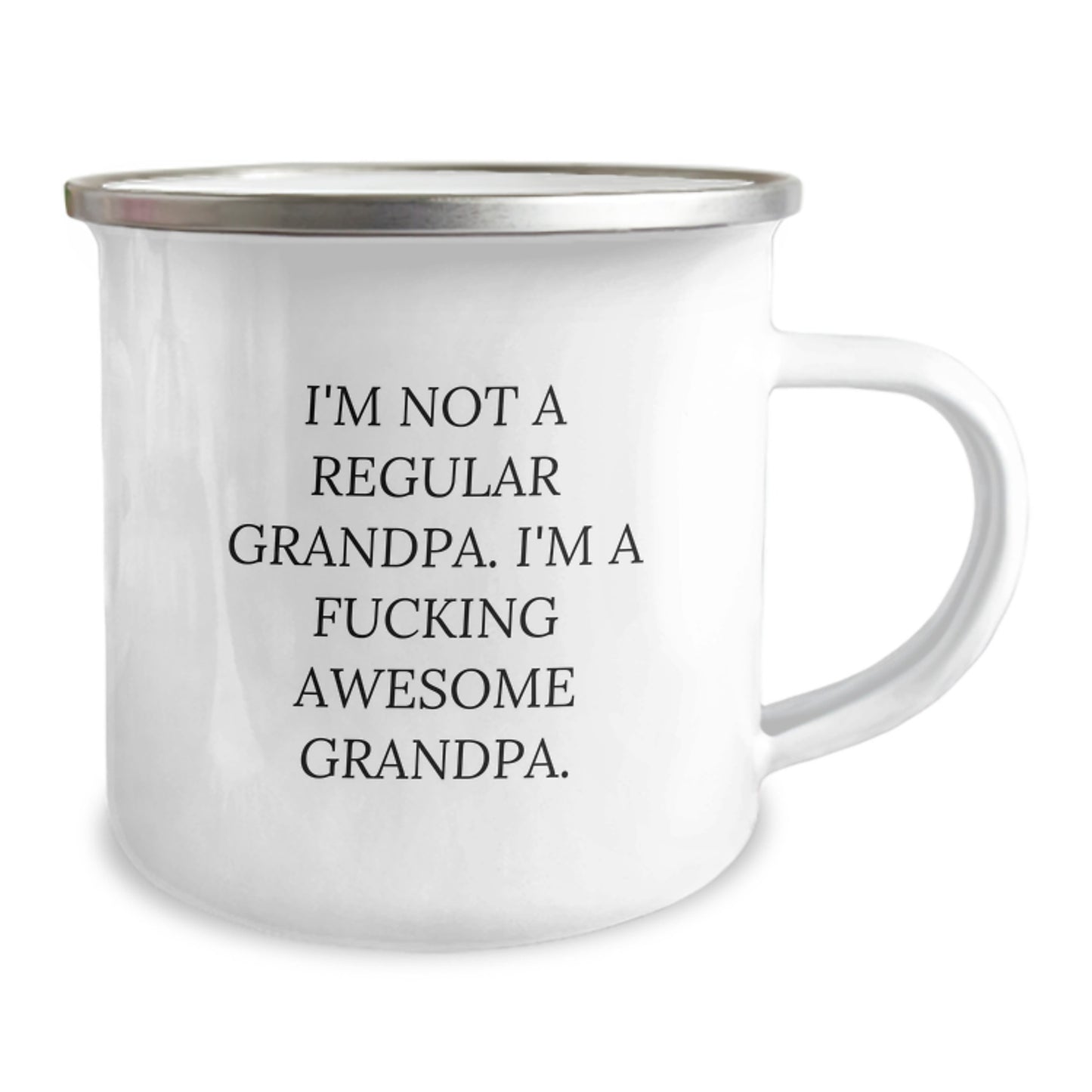 Funny Grandpa Gifts for Him Camping Mug, Gifts from Men to Grandpa, Gift Ideas for Grandpa, Awesome Grandpa Quote, Christmas Unique Gifts - Image 2