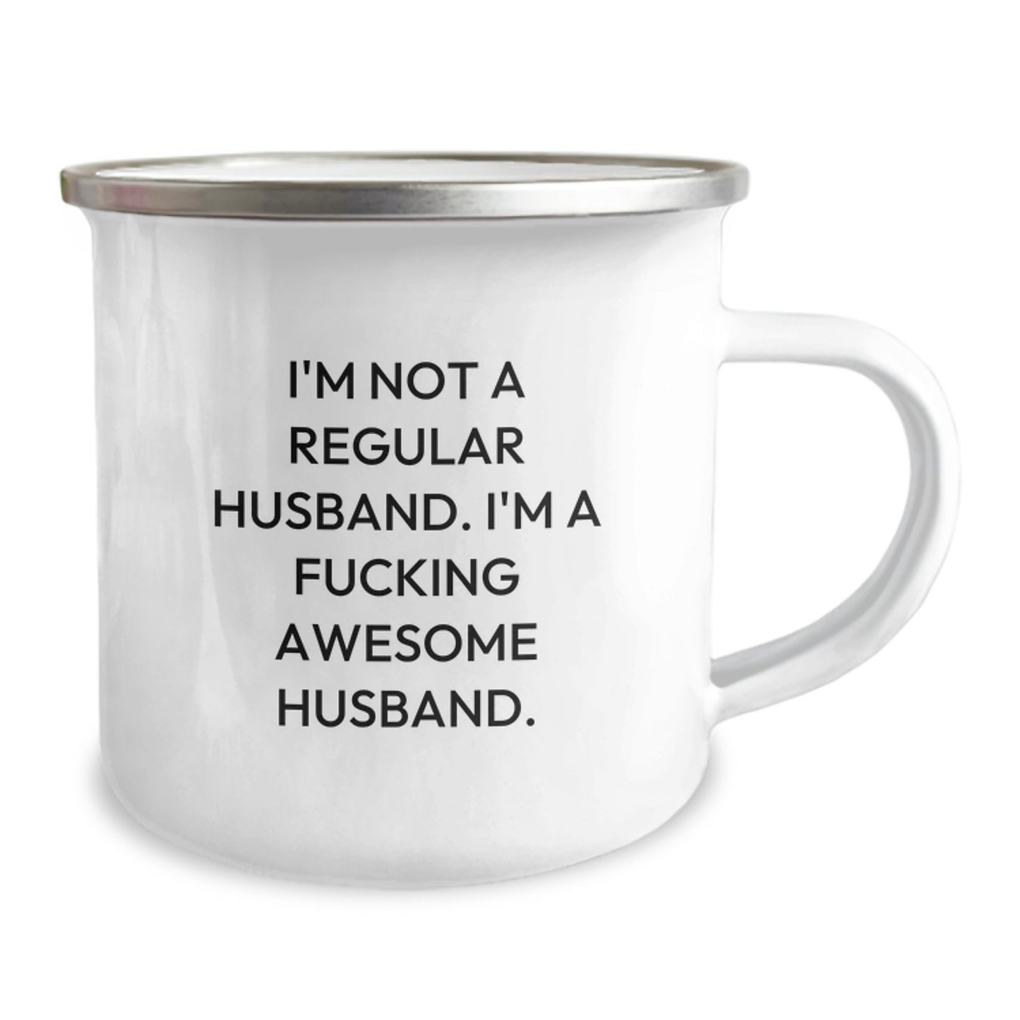 Funny Husband Gifts for Him, Camping Mugs for Husband, Unique Christmas Unique Gifts from Friends for Awesome Husband - Image 2