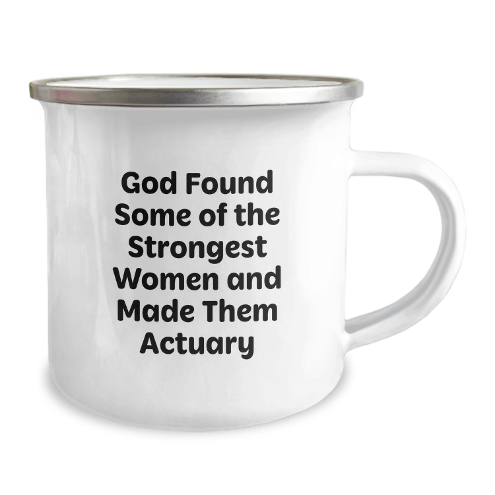 Funny Actuary Quotes Camping Mug, Ideal Gifts from Men to Friends for Actuary Women, Unique Christmas Memorable Present - Image 2