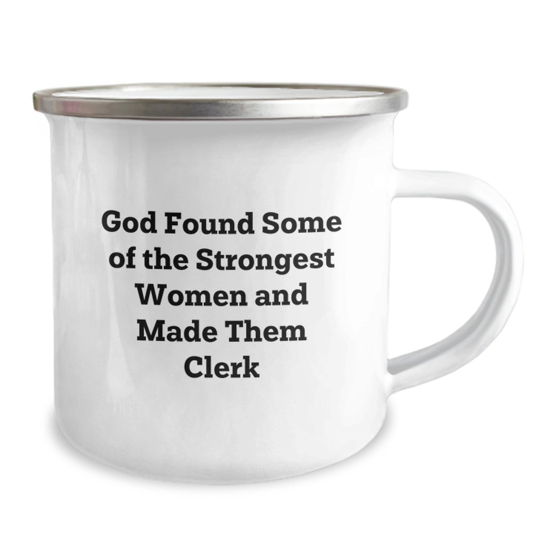 Funny Clerk Mug Gifts from Coworkers Men to Christmas Unique Present for the Strongest Women at Work - Image 2