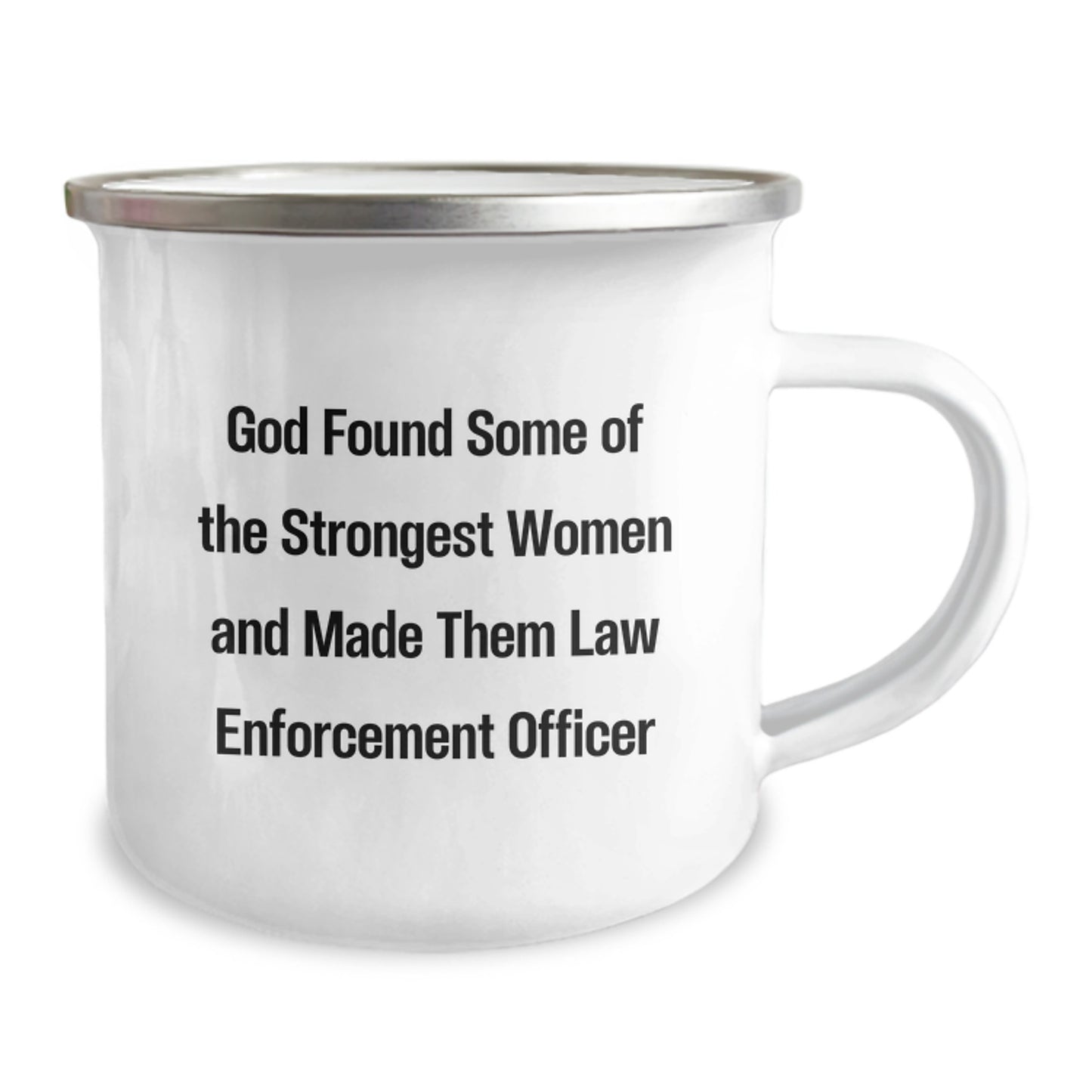 Funny Law Enforcement Officer Gifts from Friends for Women - Camping Mug, Perfect for Christmas Unique Gifts - Inspirational Quote - Image 2