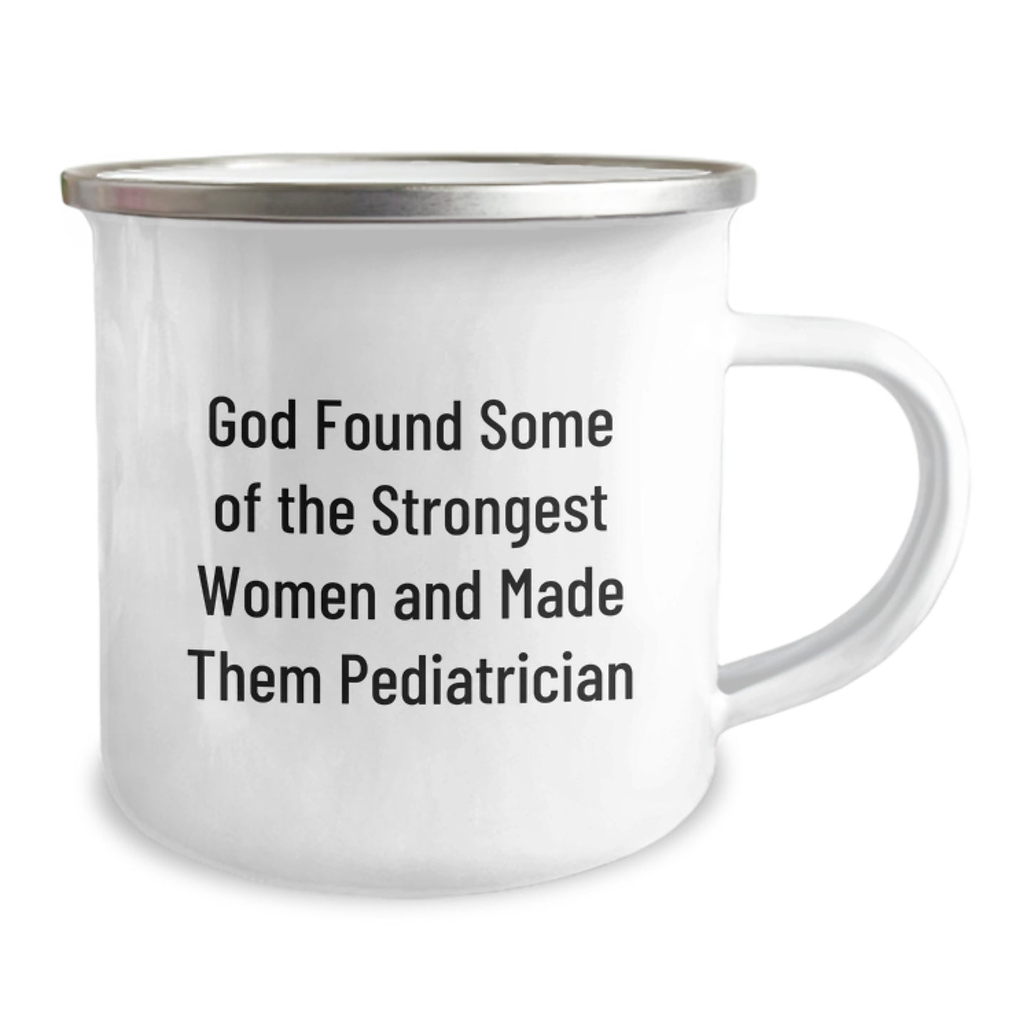 Funny Pediatrician Gifts, Inspirational Quote Camping Mug, Gifts from Women for Pediatrician Graduates - 12 oz Stainless Steel - Image 2