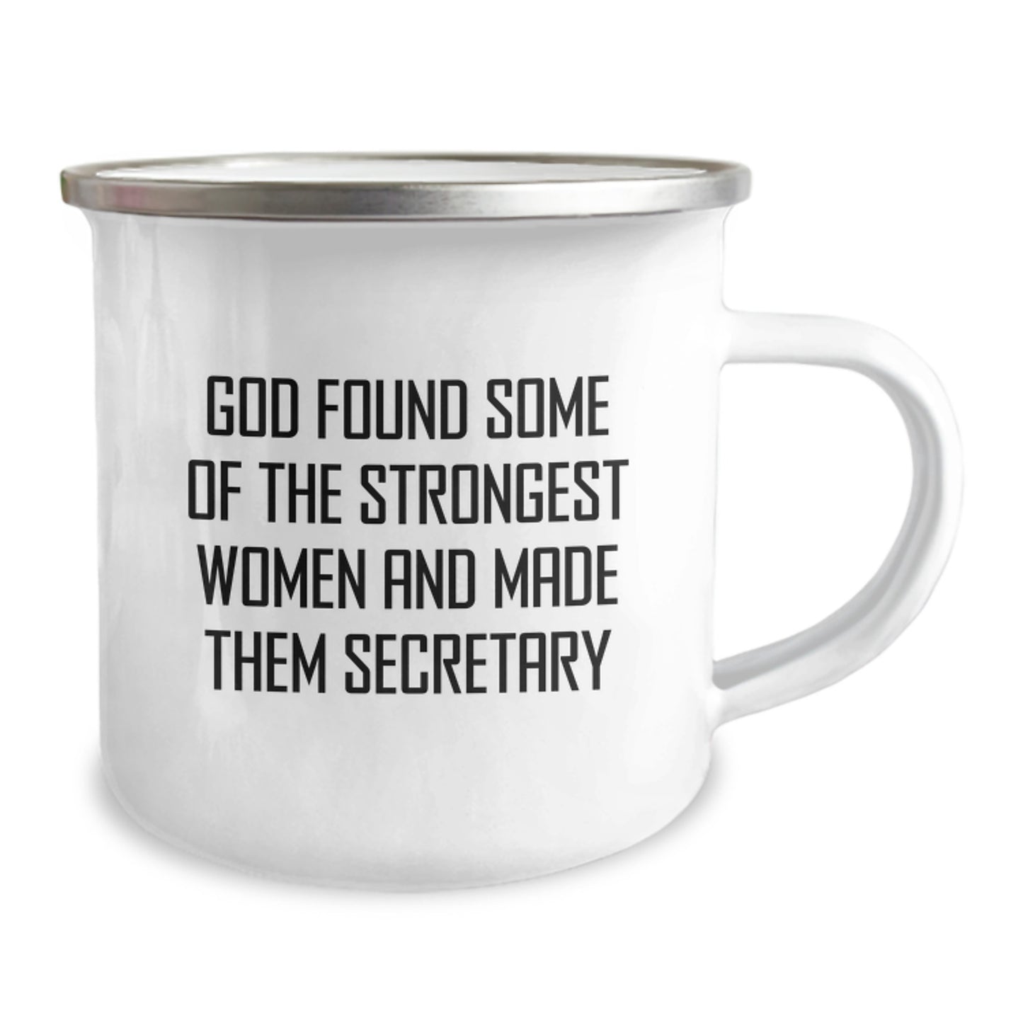 Funny Secretary Gifts from Men, Funny Secretary Camping Mug Christmas Unique Gifts for Men Secretary Women Coworkers Family Friends - Image 2