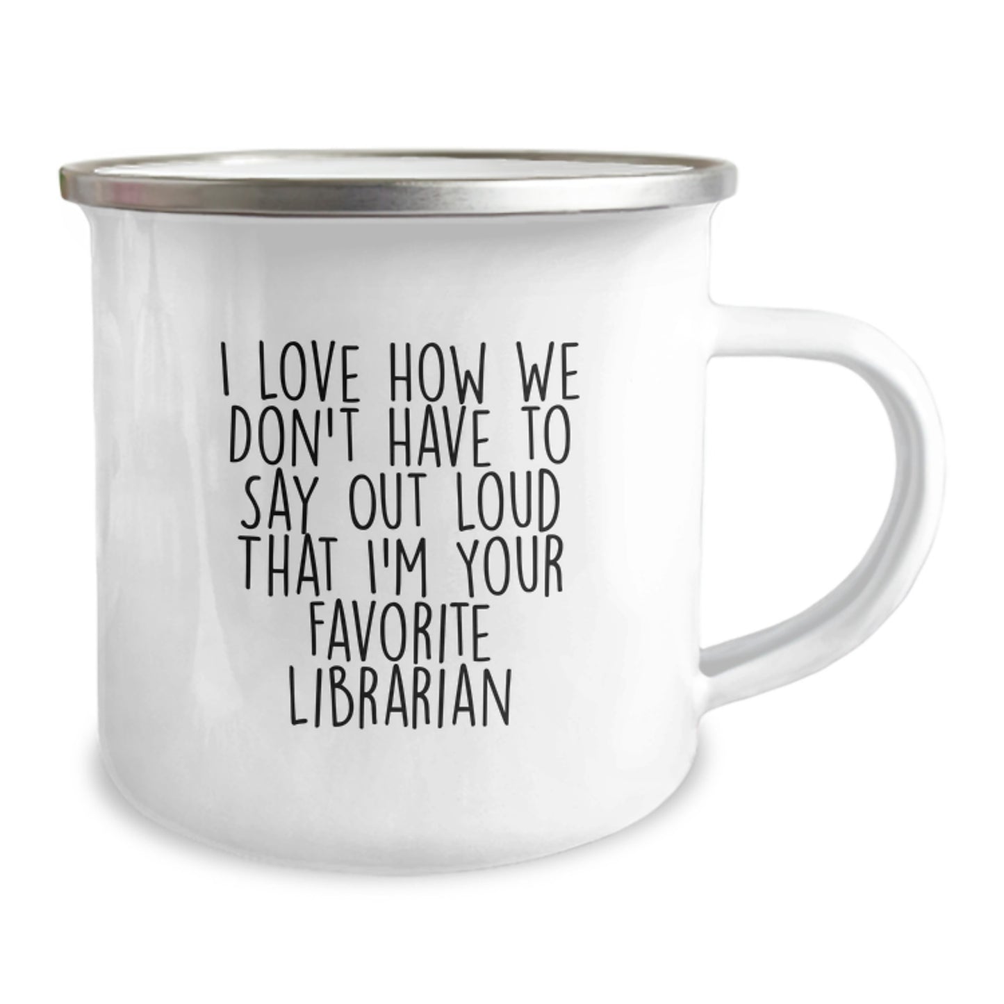 Librarian Gifts Funny Quote Camping Mug for Favorite Librarians Gifts from Family Friends Coworkers to Librarian Graduation Unique Gifts - Image 2