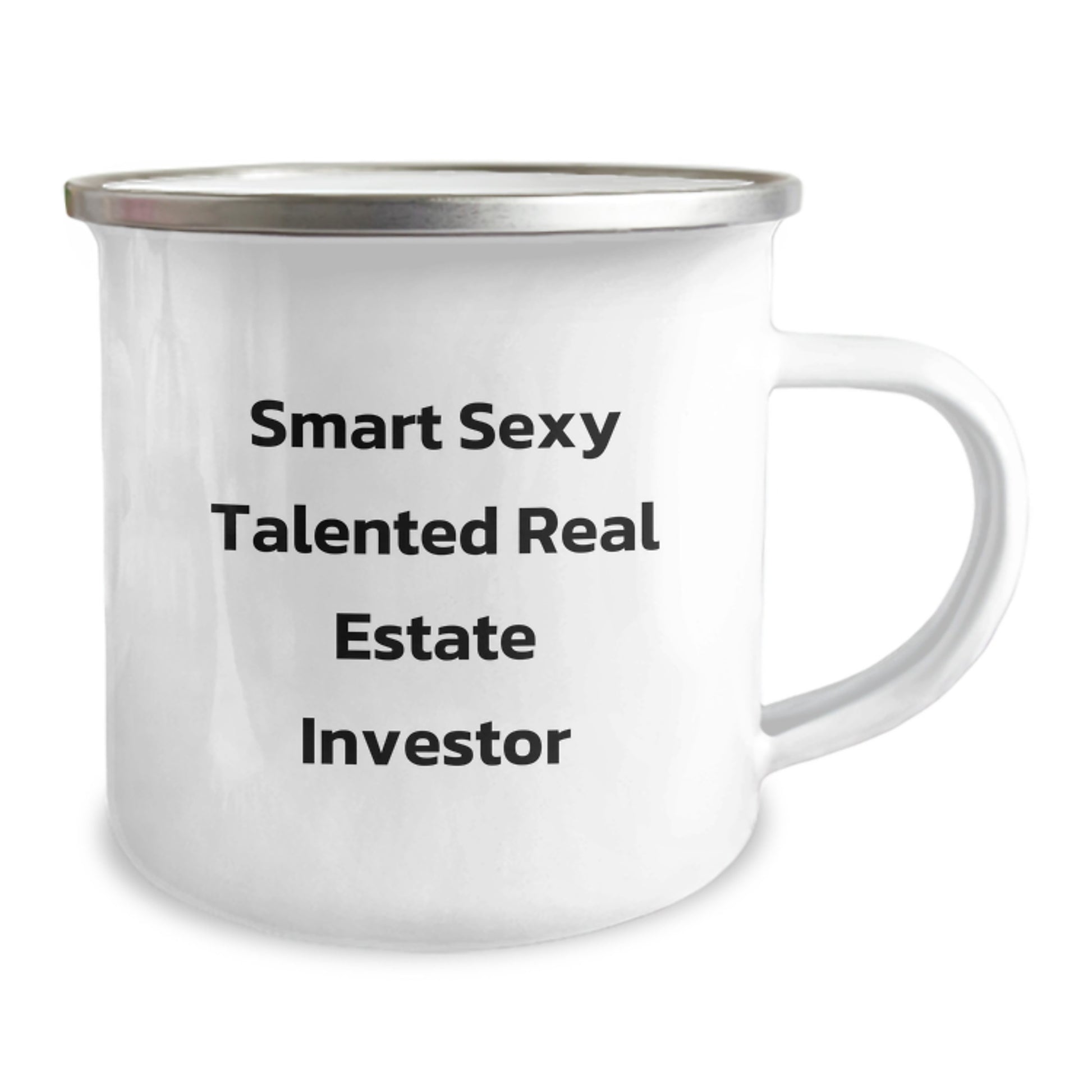 Gifts from Friends for Smart Talented Real Estate Investors, Funny Motivational Quote, Camping Mug for Graduation - Image 2