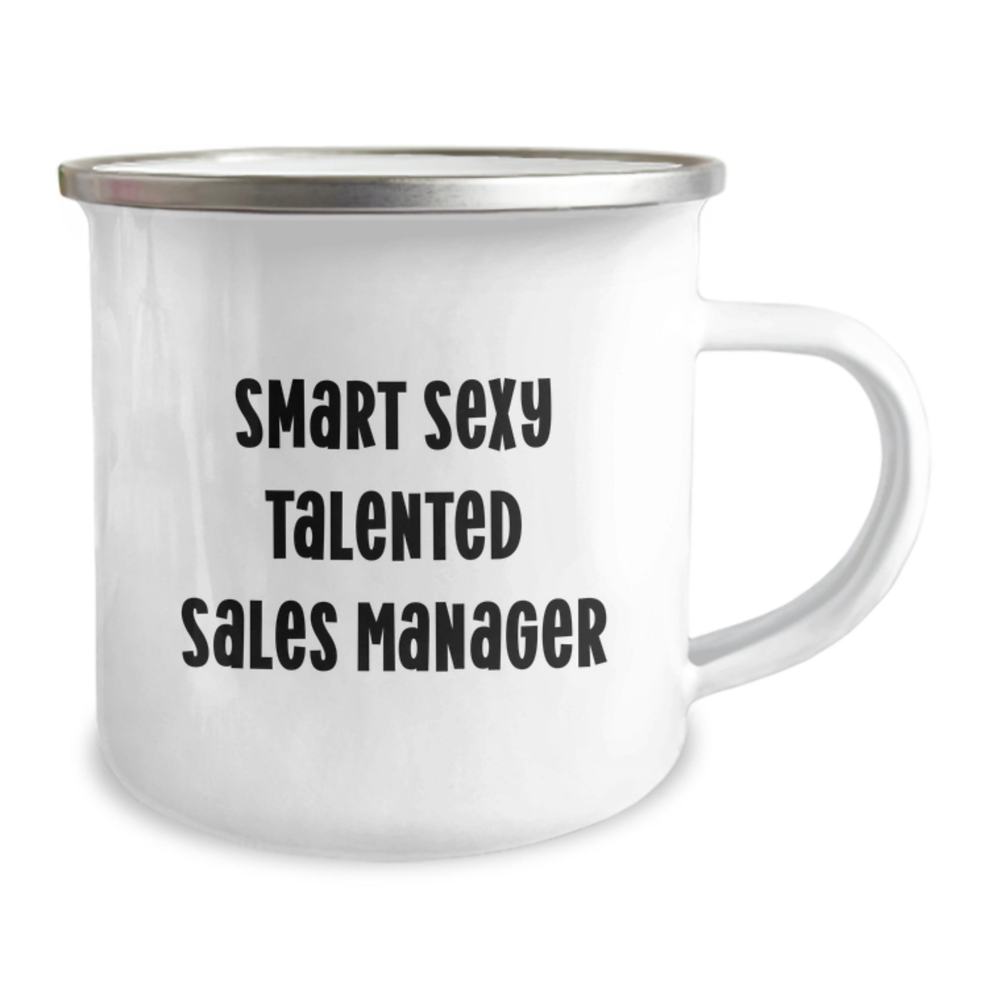 Funny Sales Manager Gifts, Christmas Unique Mugs for Men, Smart Sexy Talented Sales Manager Quote, Camping Mugs for Sales Team, Gifts from Friends - Image 2