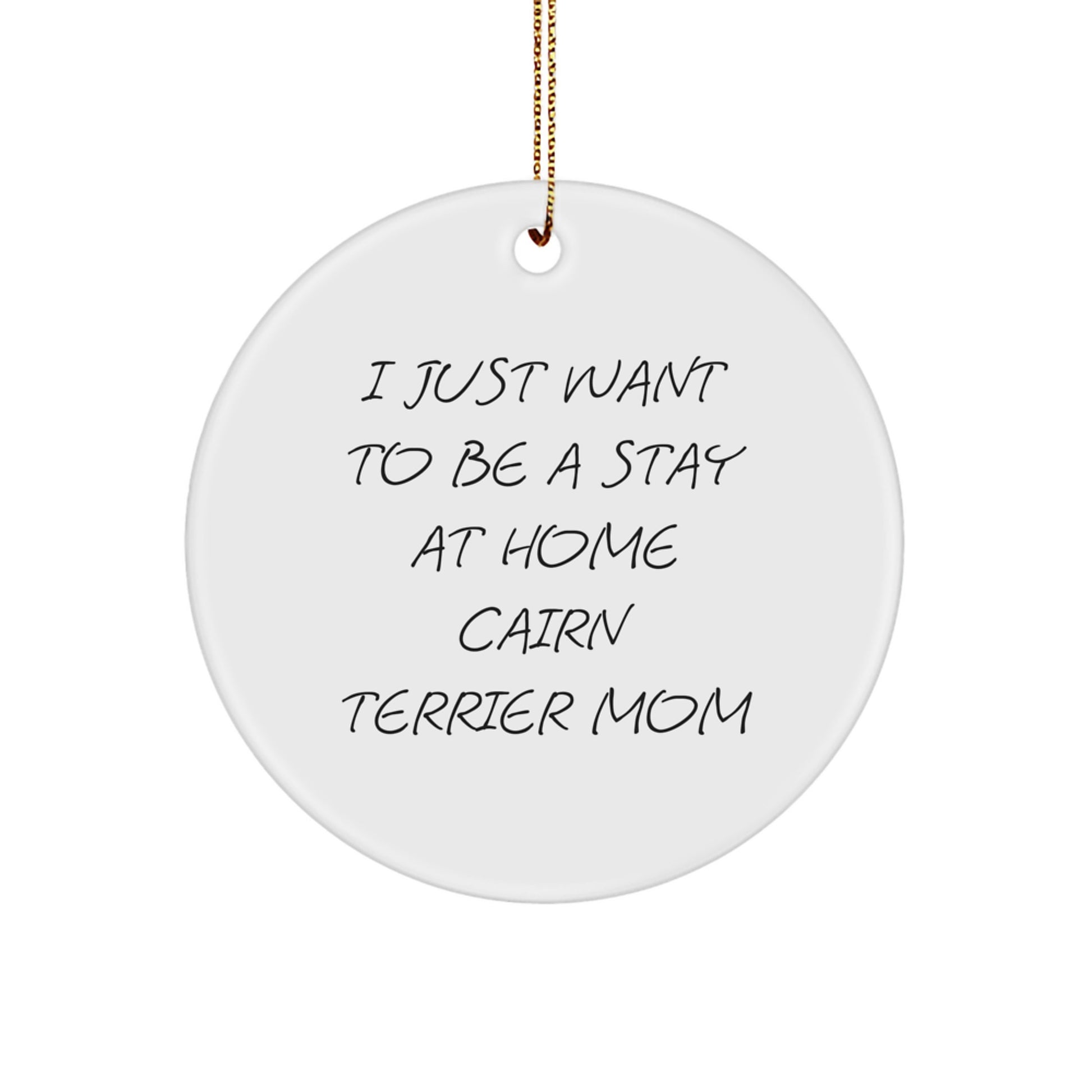 Funny Cairn Terrier Dog Mom Gifts from Men, Gifts for Cairn Terrier Dog Mom Christmas Unique Presents - Image 1