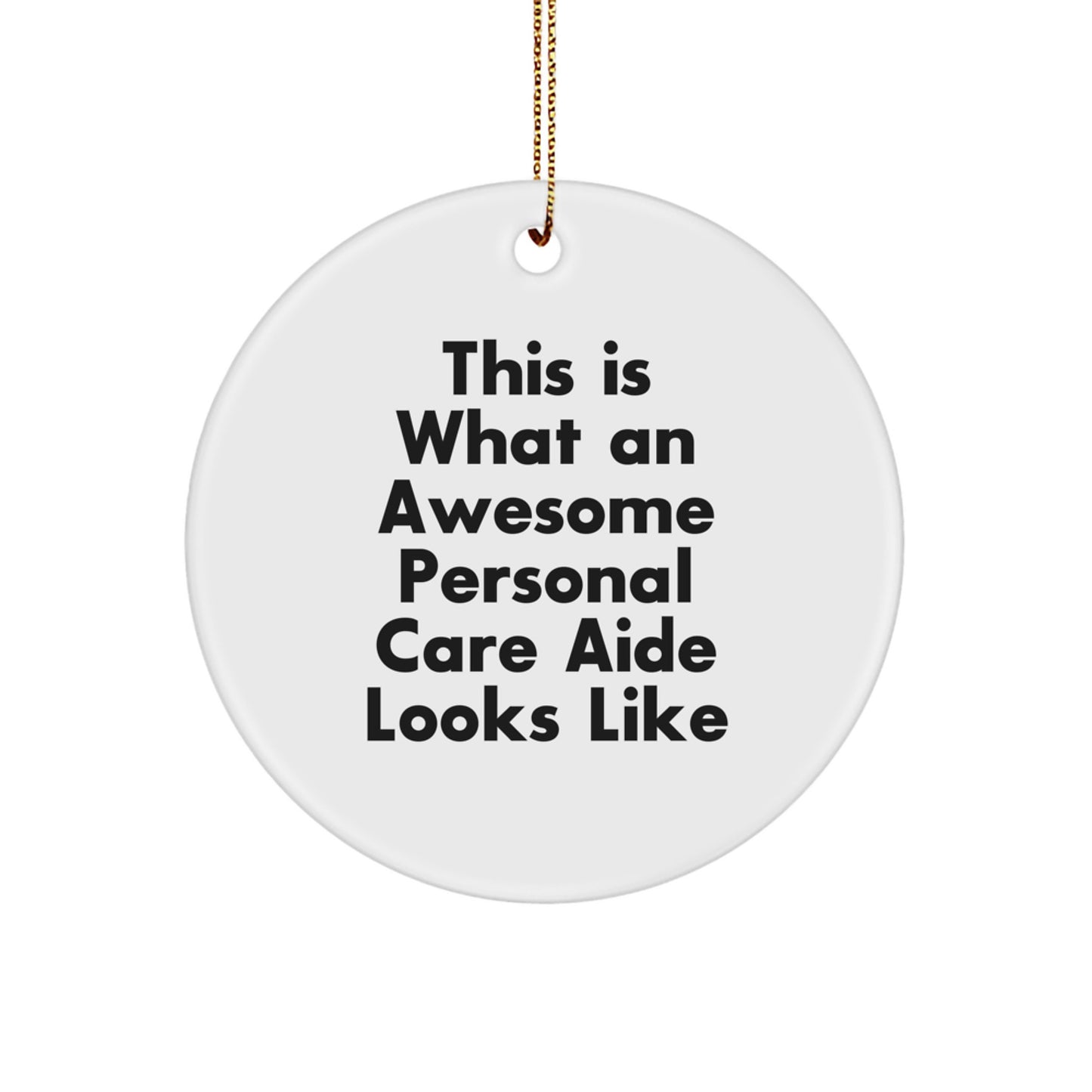 Funny Personal Care Aide Gifts from Men Christmas Unique Gifts for Personal Care Aide - Image 1