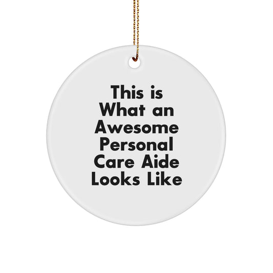 Funny Personal Care Aide Gifts from Men Christmas Unique Gifts for Personal Care Aide - Image 1