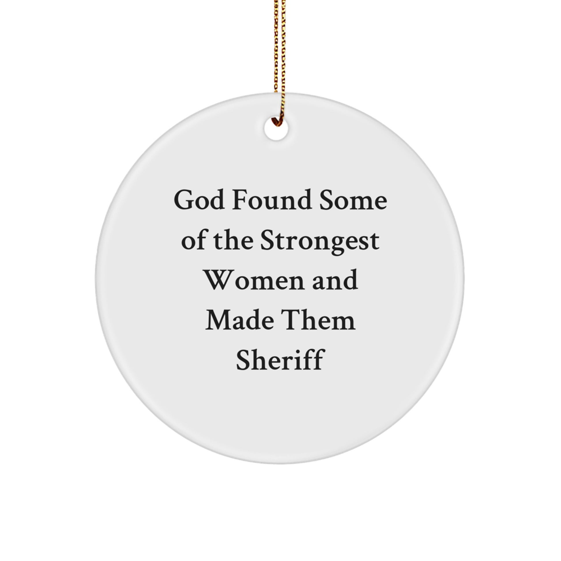 Funny Sheriff Gifts from Men, Women, Friends, Family for Sheriff, Women, Men, Friends, Christmas Unique Gifts - Image 1