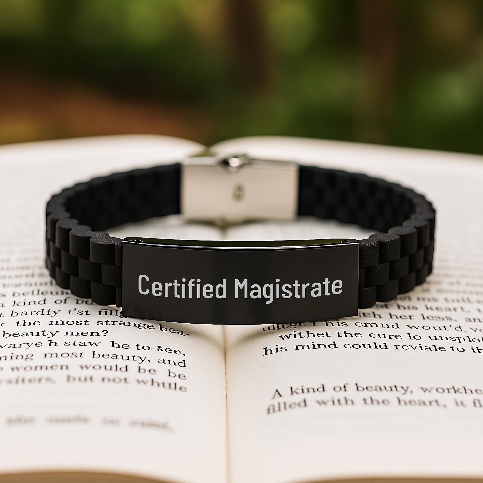 Magistrate Certified Funny Gifts from Friends to Magistrate Glide lock Clasp Birthday Unique Gifts - Image 2