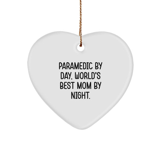 Rescue Worker Heart Ornament Gifts from Men, Women, or Friends to Rescue Worker, Men, or Women for Christmas Unique Gifts - Image 1