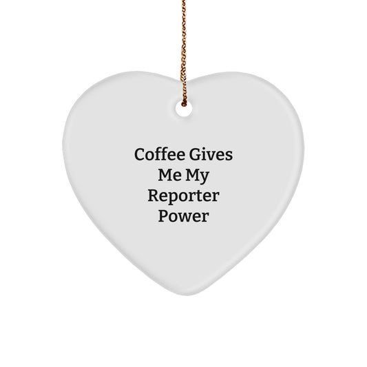 Funny Reporter Gifts from Men for Reporter Men - Christmas Unique Gifts for Reporter Friends - Image 1