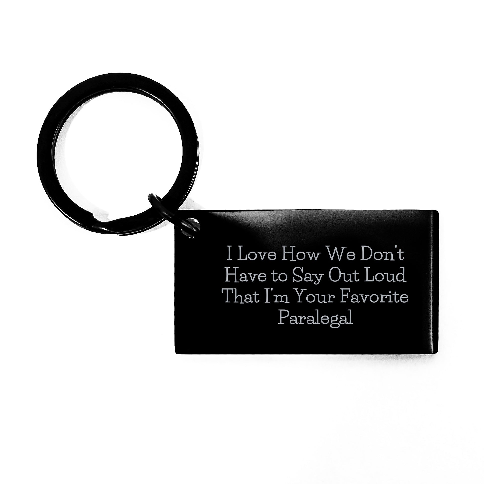 Paralegal Keychain Gifts from Friends and Family, Inspirational Quote, Graduation Unique Gifts for Favorite Paralegal - Image 1