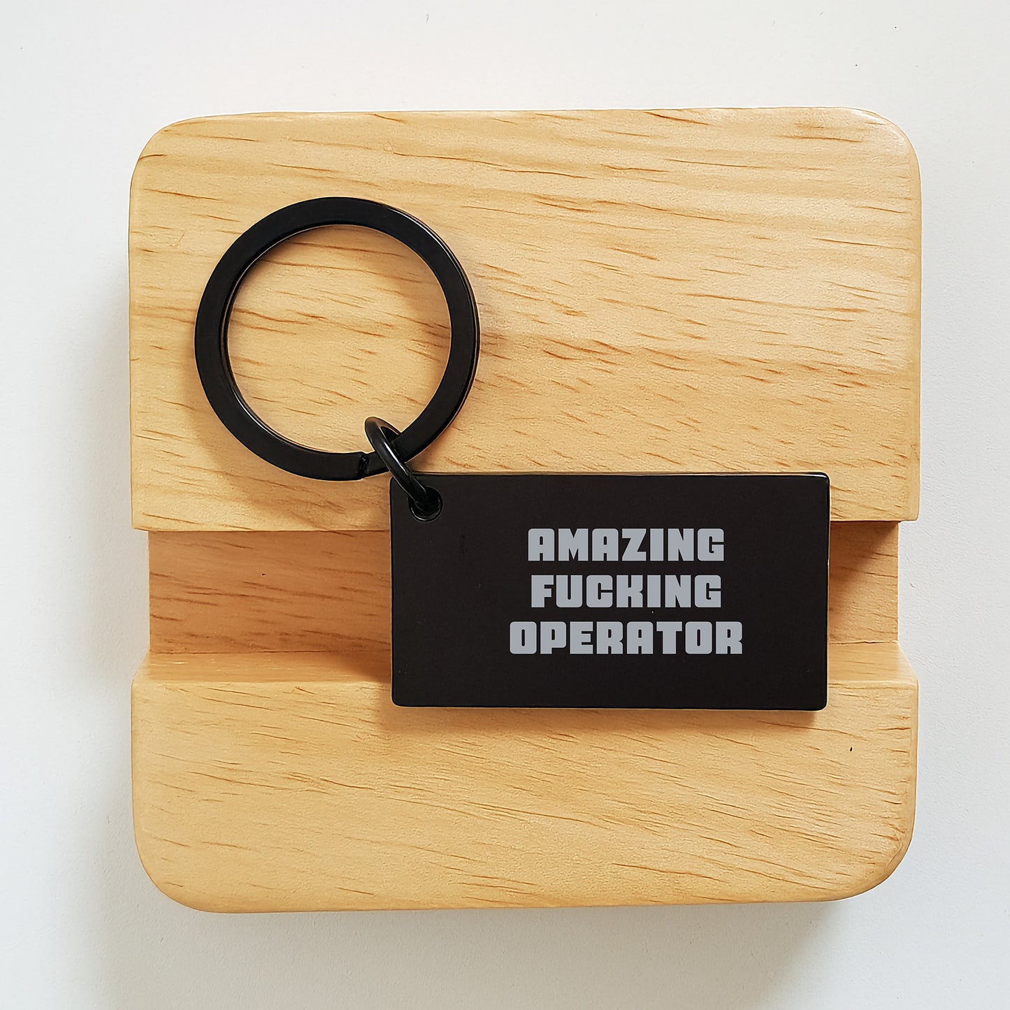 Funny Operator Keychain Gifts for Men from Friends, Keychain Operator Quotes, Christmas Unique Keychains for Operator Lovers - Image 2