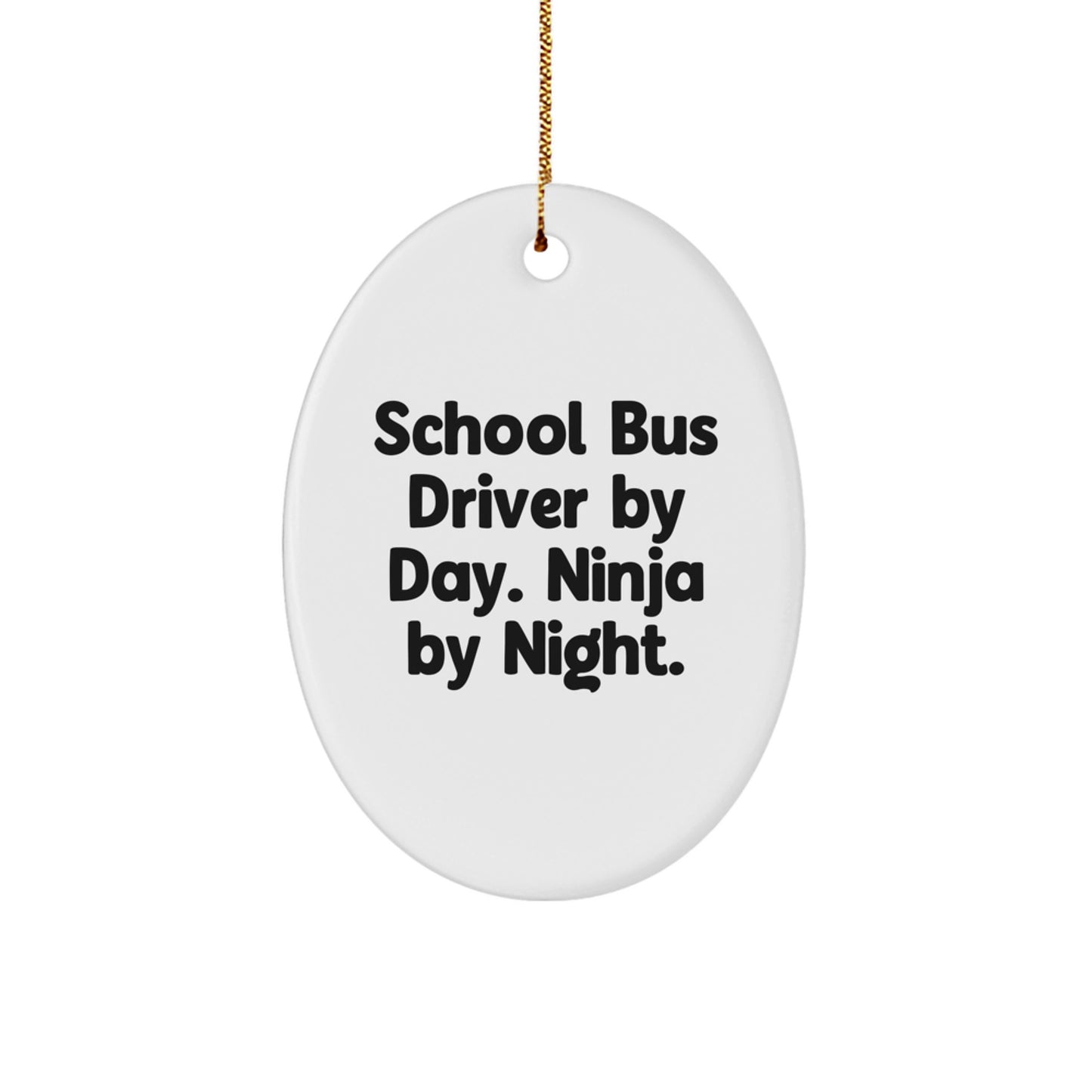 Funny School Bus Driver Gifts from Friends for School Bus Driver Christmas Unique - Image 1