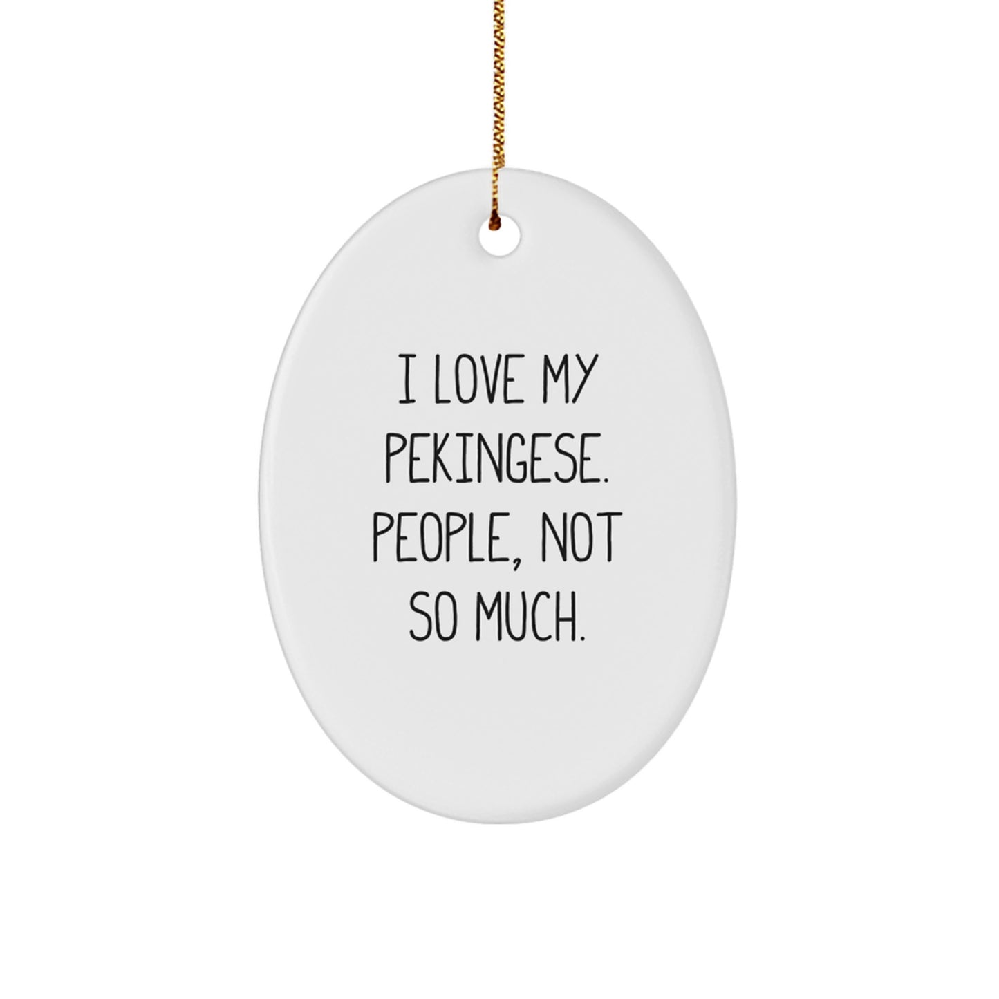 Pekingese Dog Lovers Christmas Unique Gifts from Friends for Pekingese Dog - Image 1