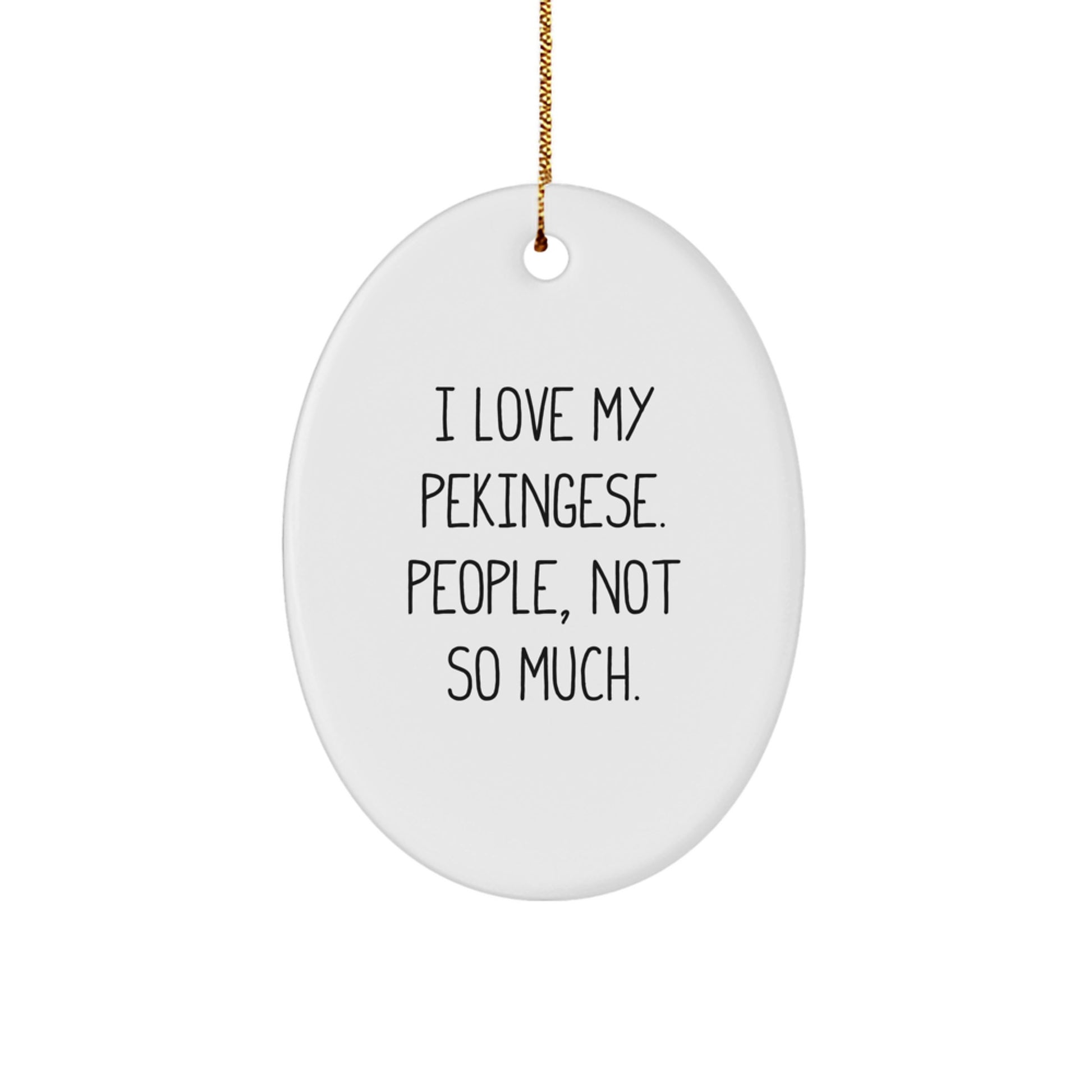 Pekingese Dog Lovers Christmas Unique Gifts from Friends for Pekingese Dog - Image 1